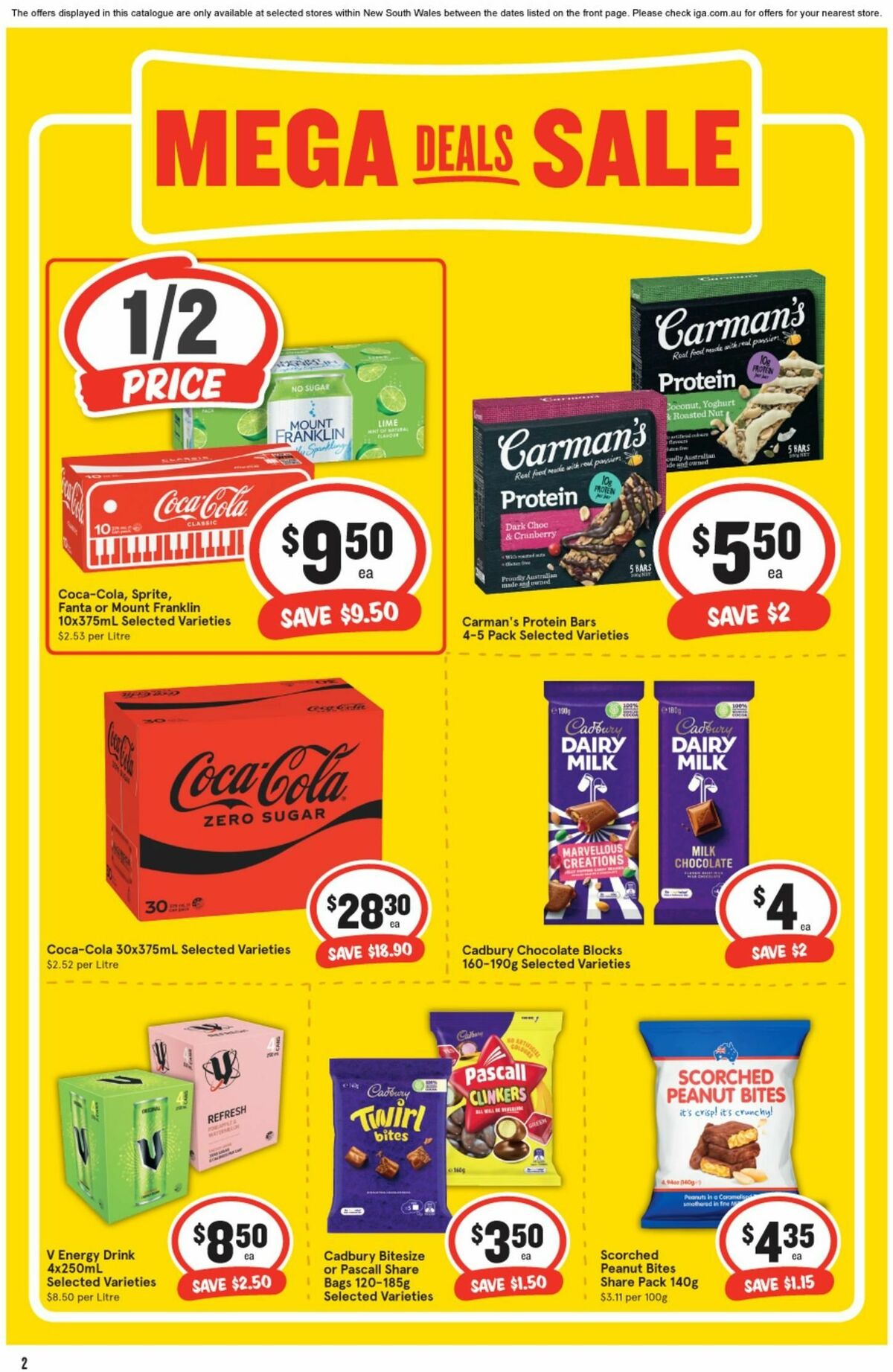 IGA Catalogues from 10 April