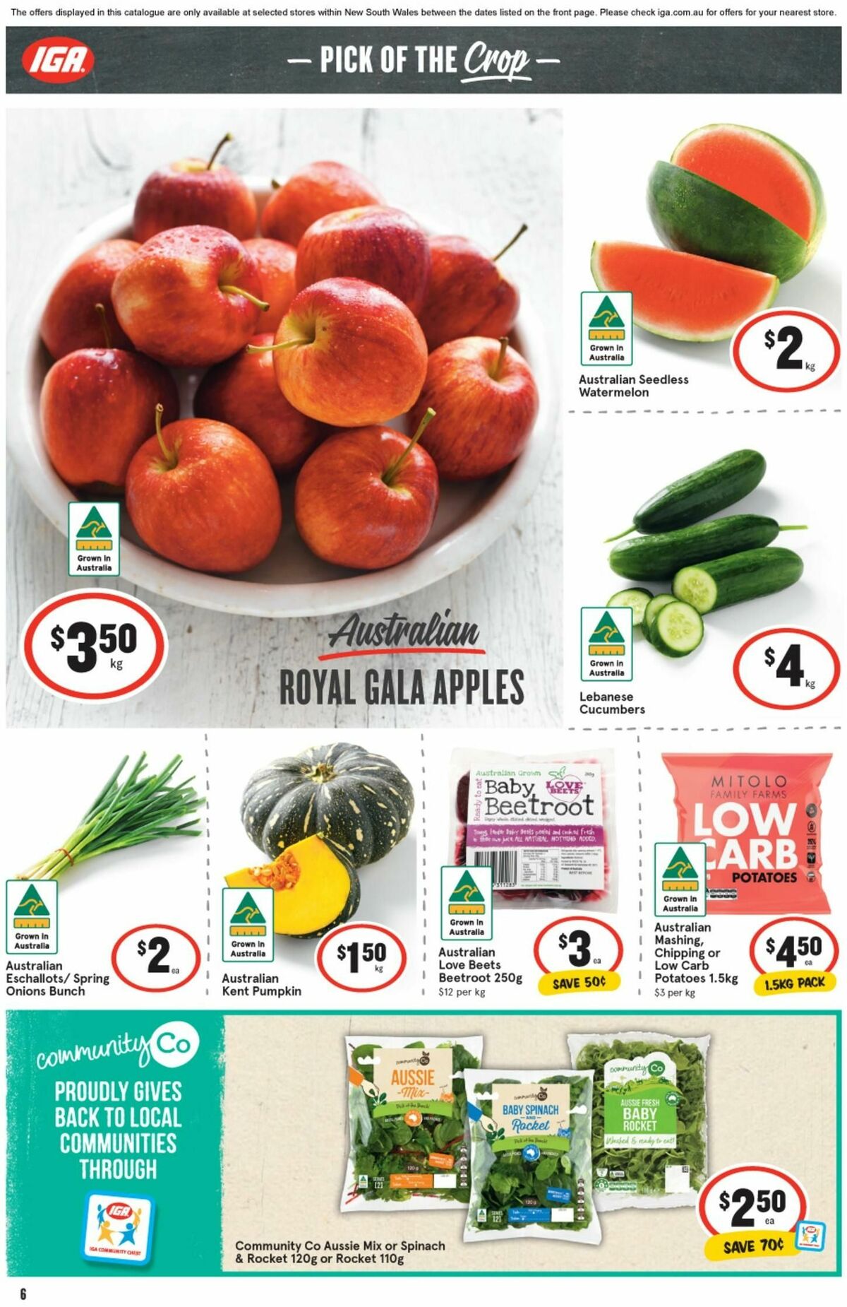 IGA Catalogues from 10 April