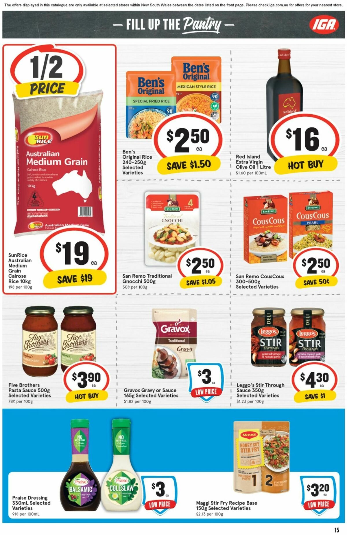 IGA Catalogues from 10 April