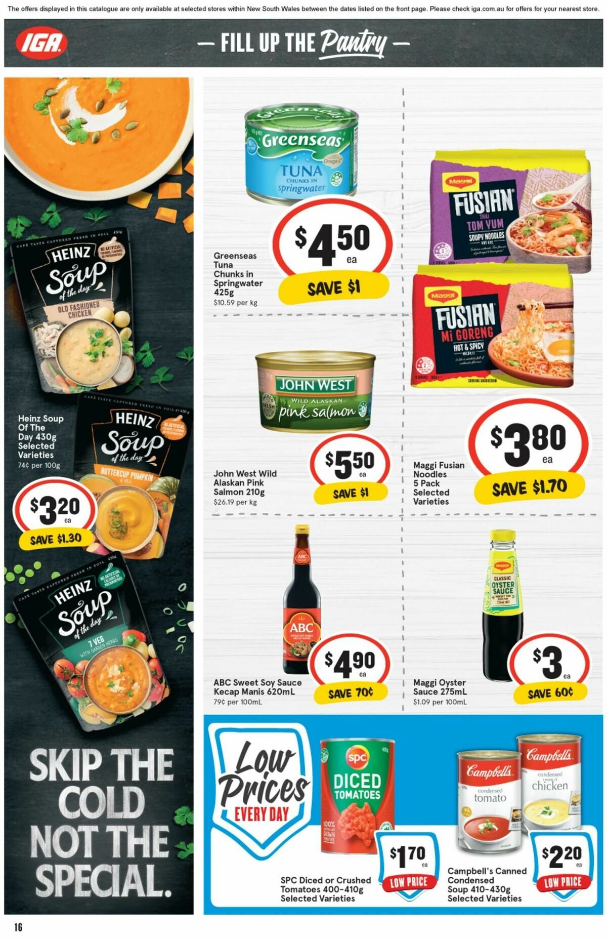 IGA Catalogues from 10 April