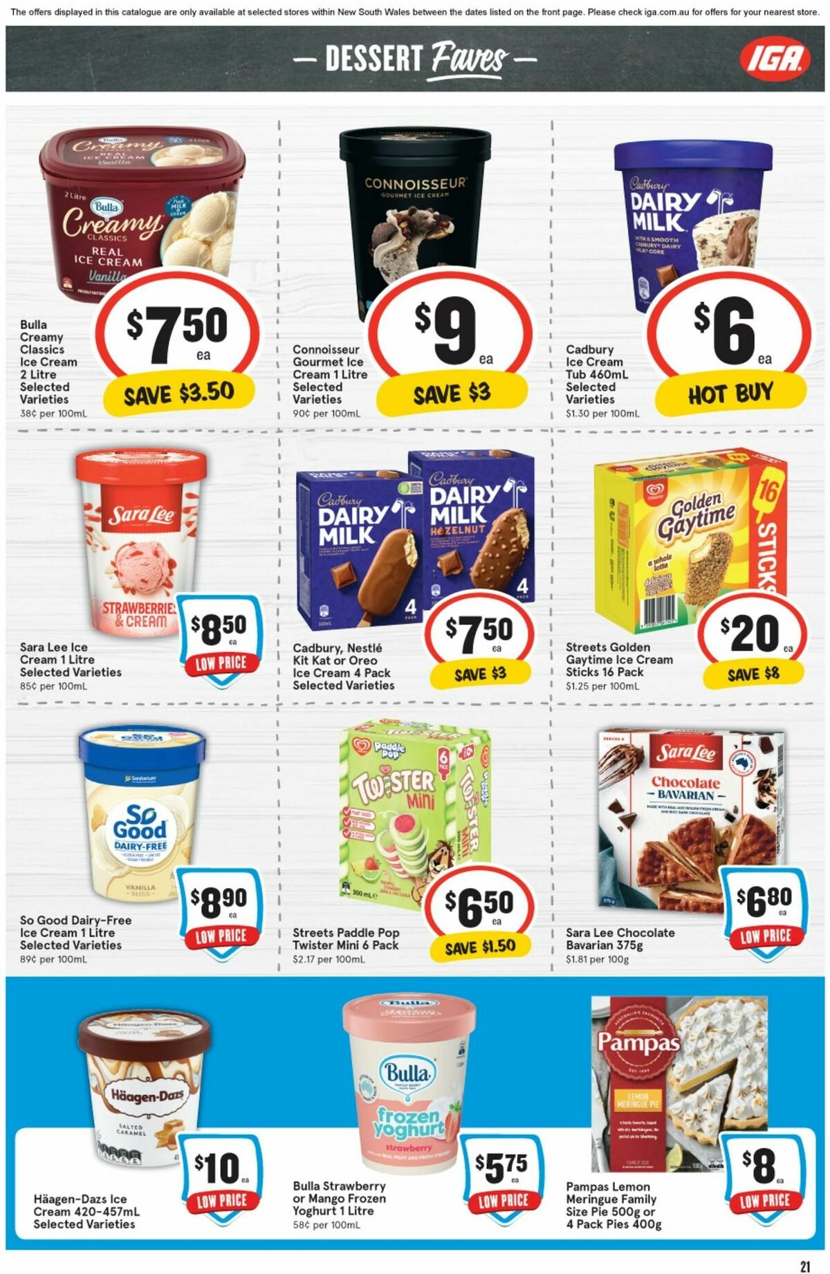 IGA Catalogues from 10 April