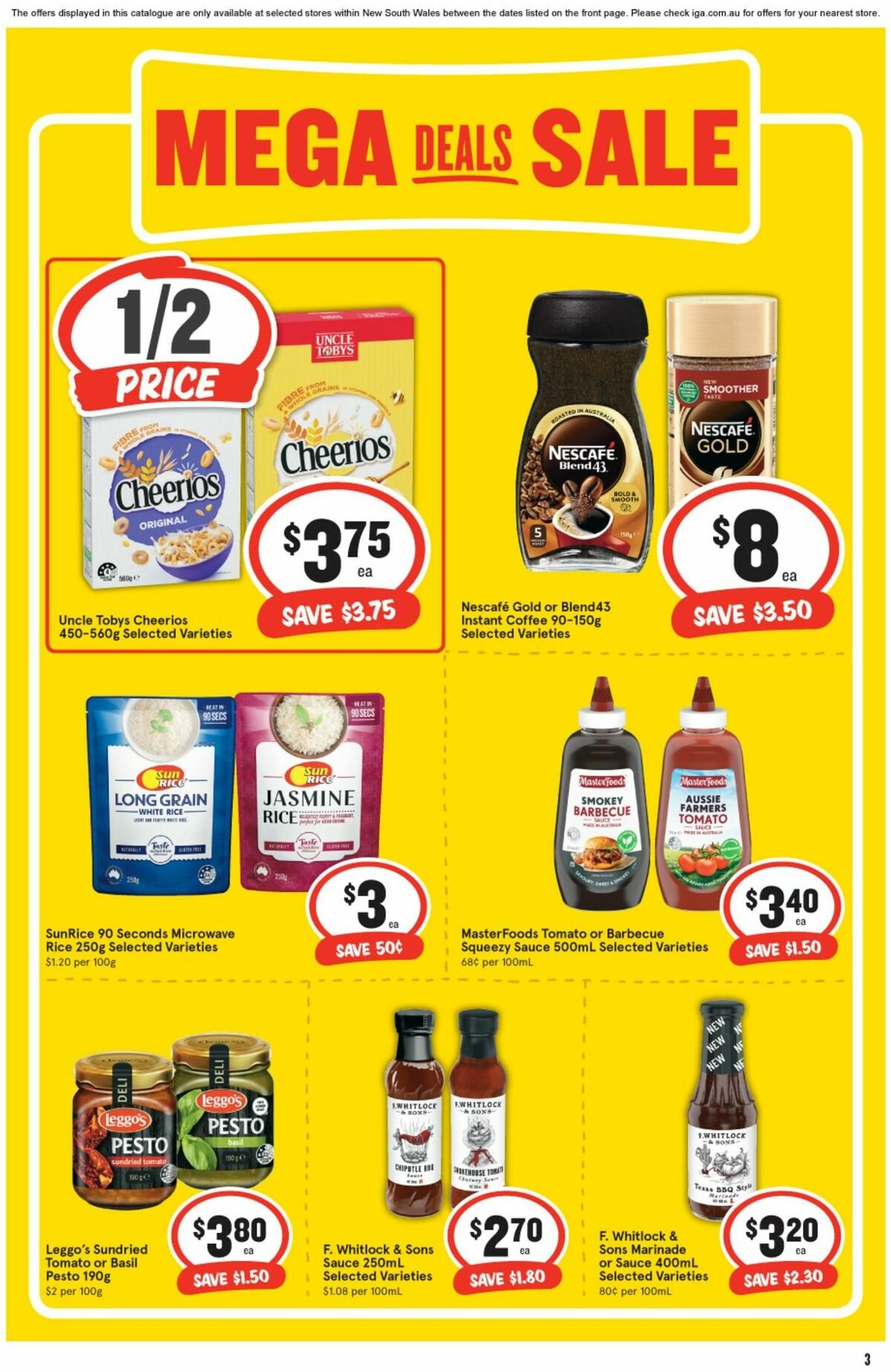 IGA Catalogues from 10 April