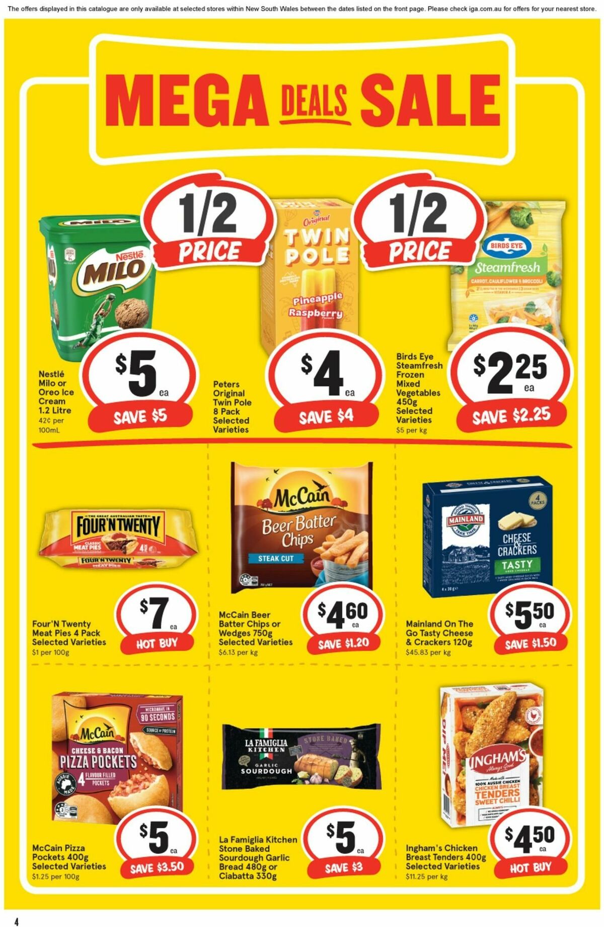 IGA Catalogues from 10 April