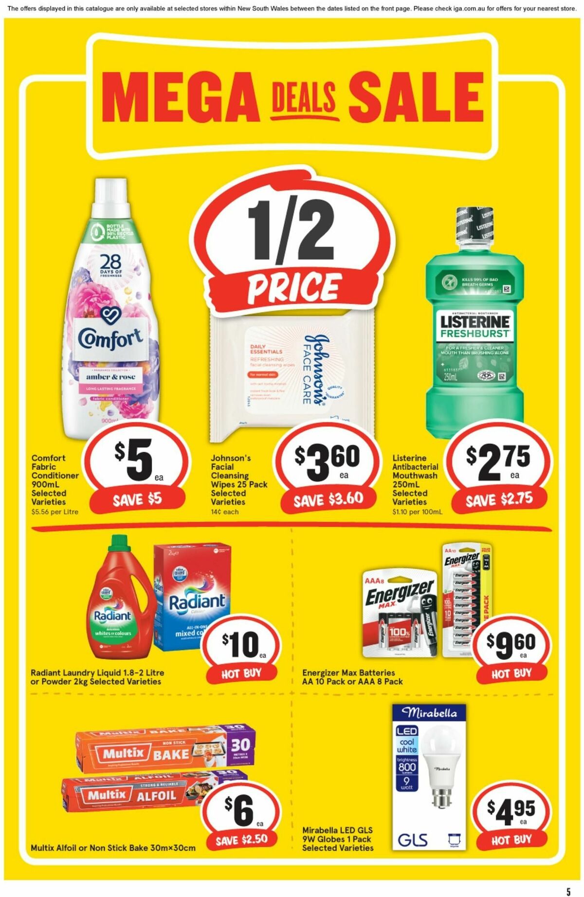 IGA Catalogues from 10 April