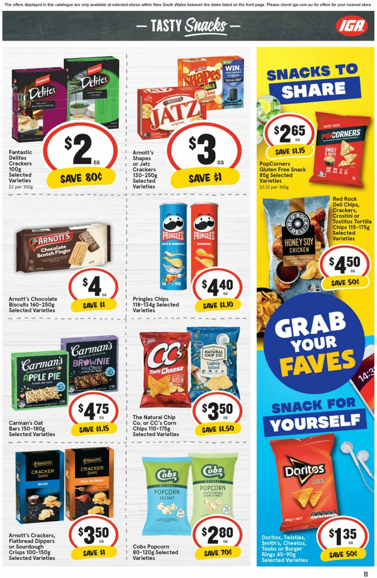 IGA Catalogues from 17 April