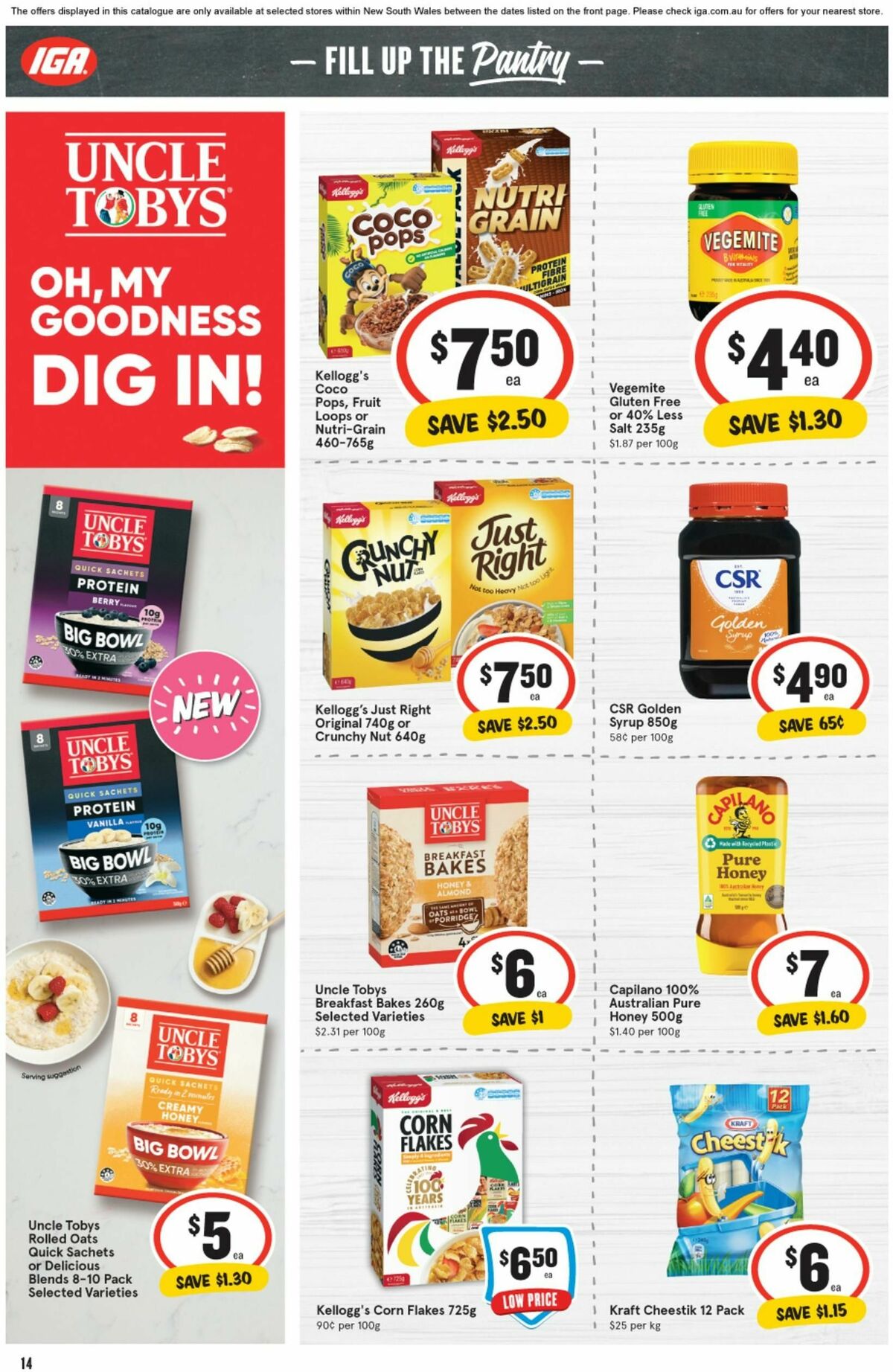 IGA Catalogues from 17 April