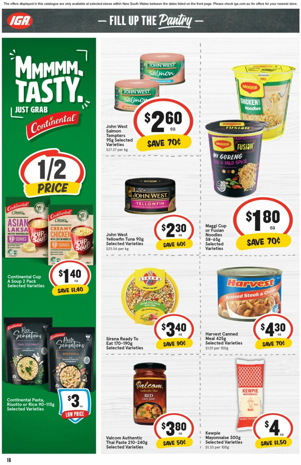 IGA Catalogues from 17 April