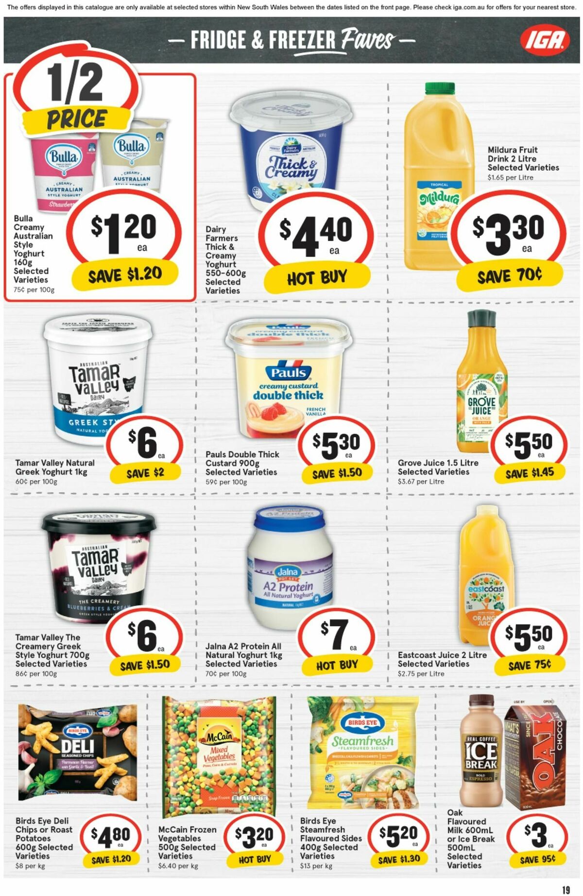 IGA Catalogues from 17 April