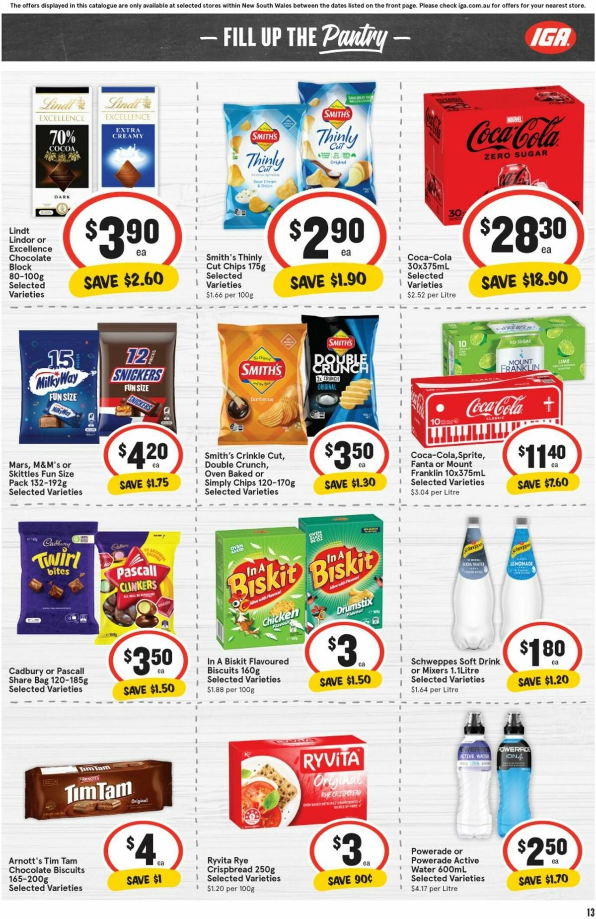 IGA Catalogues from 24 April