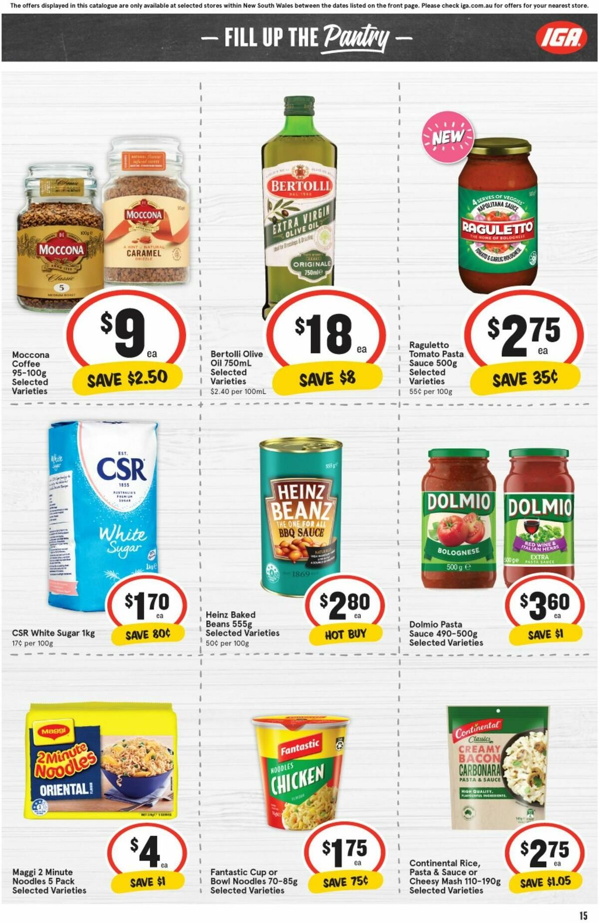 IGA Catalogues from 24 April