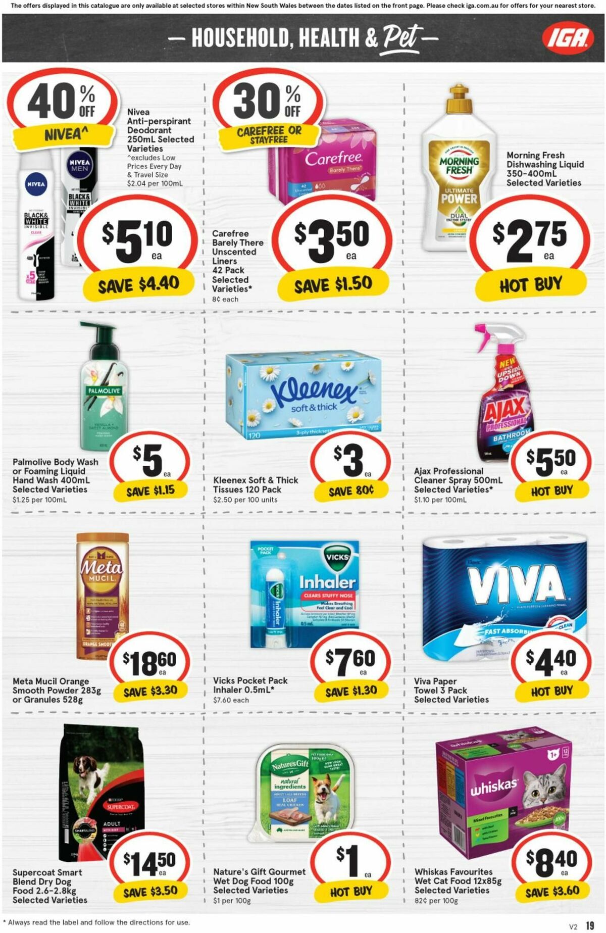 IGA Catalogues from 24 April