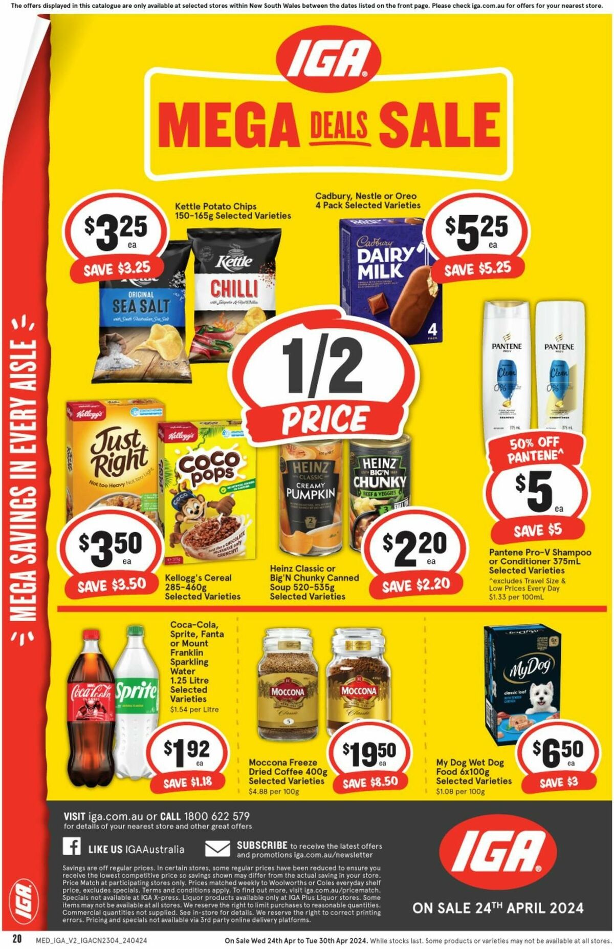 IGA Catalogues from 24 April