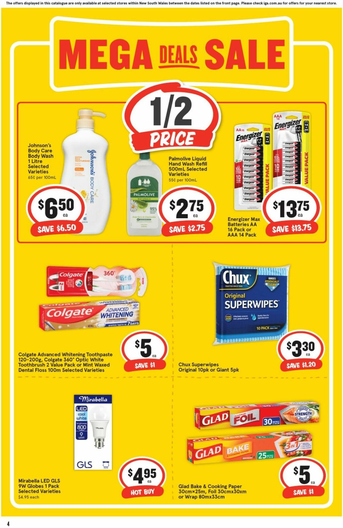 IGA Catalogues from 24 April