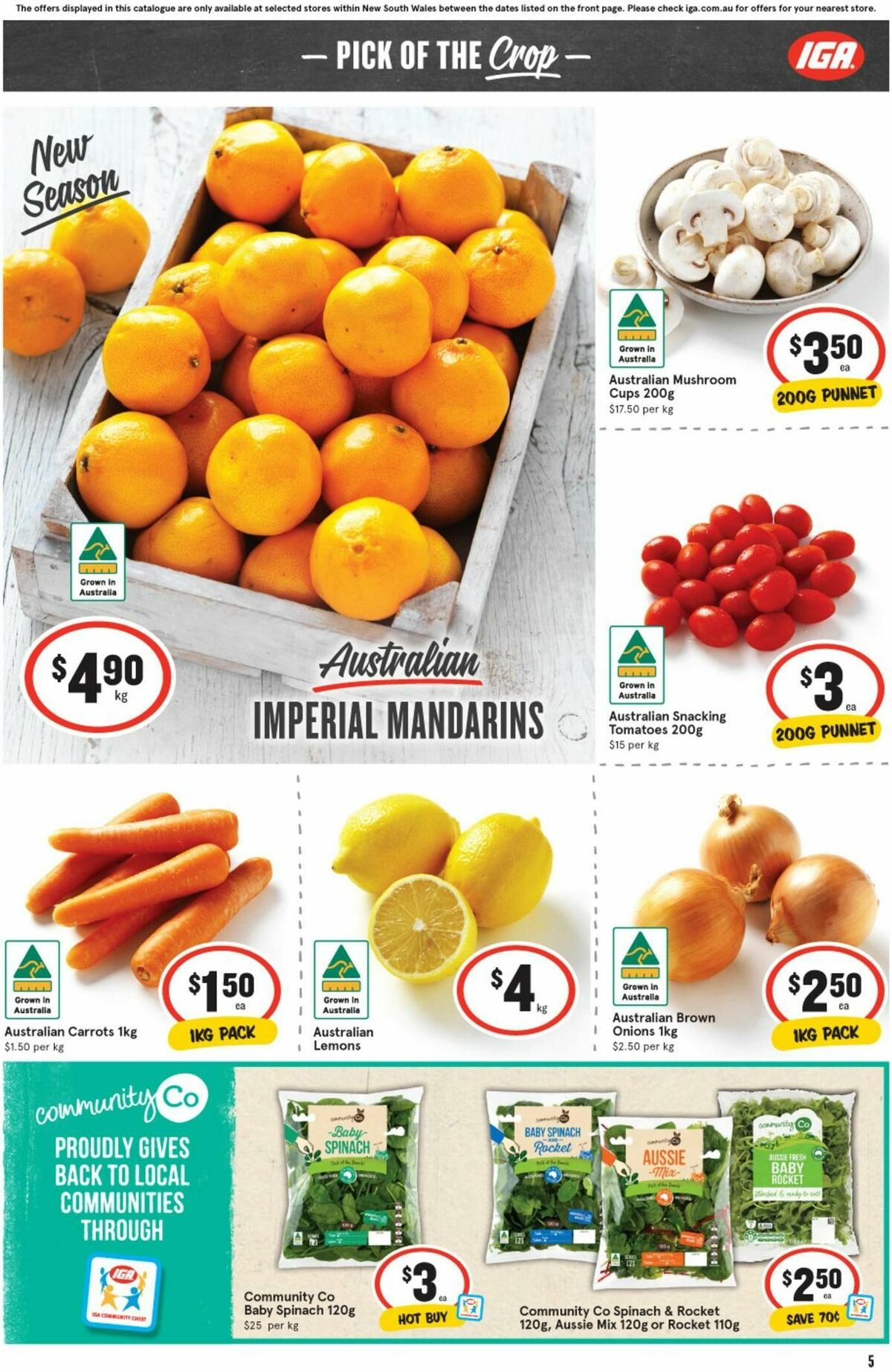 IGA Catalogues from 24 April