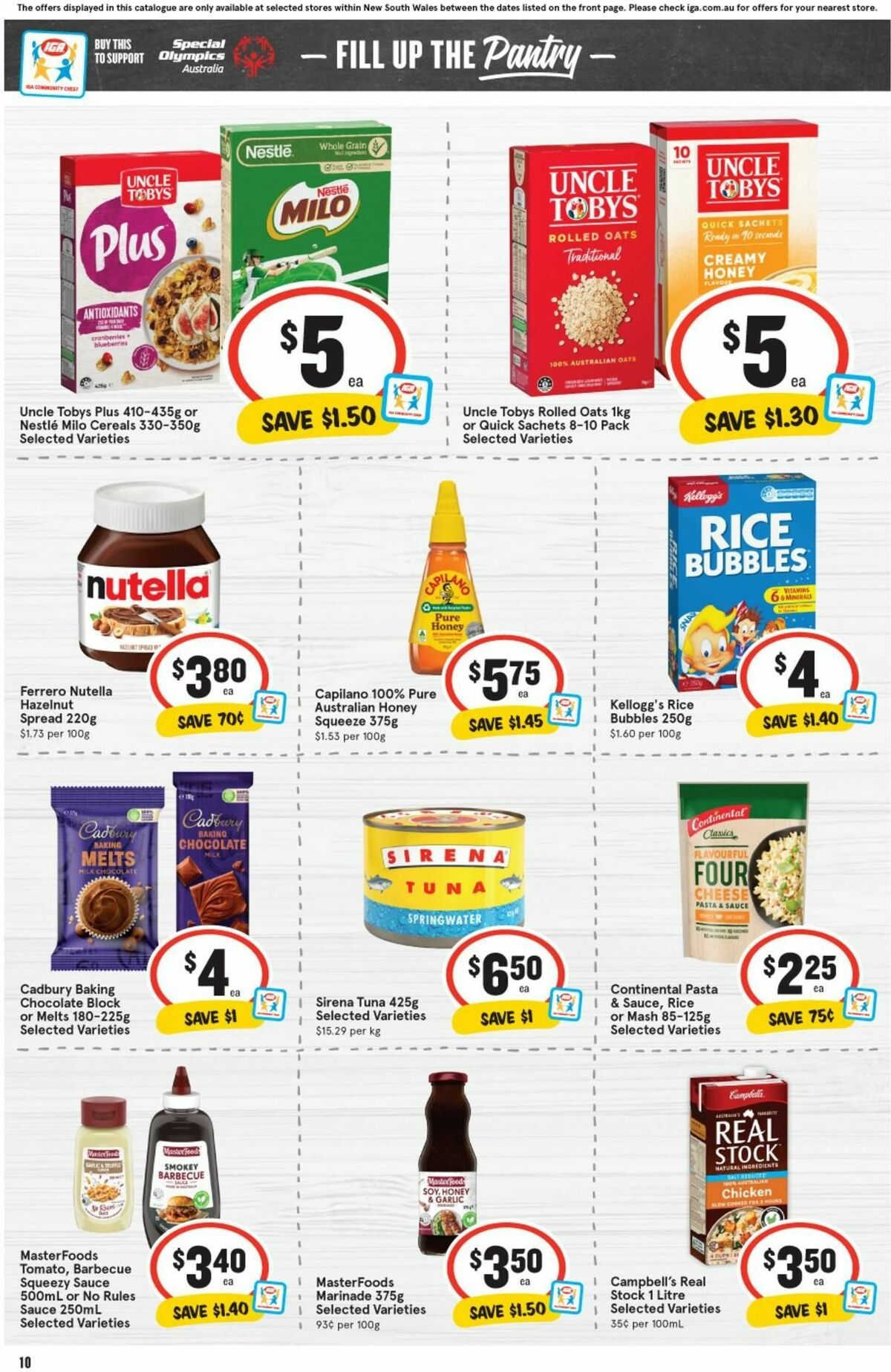 IGA Catalogues from 1 May