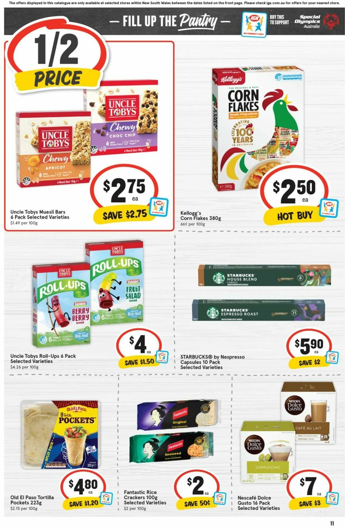 IGA Catalogues from 1 May