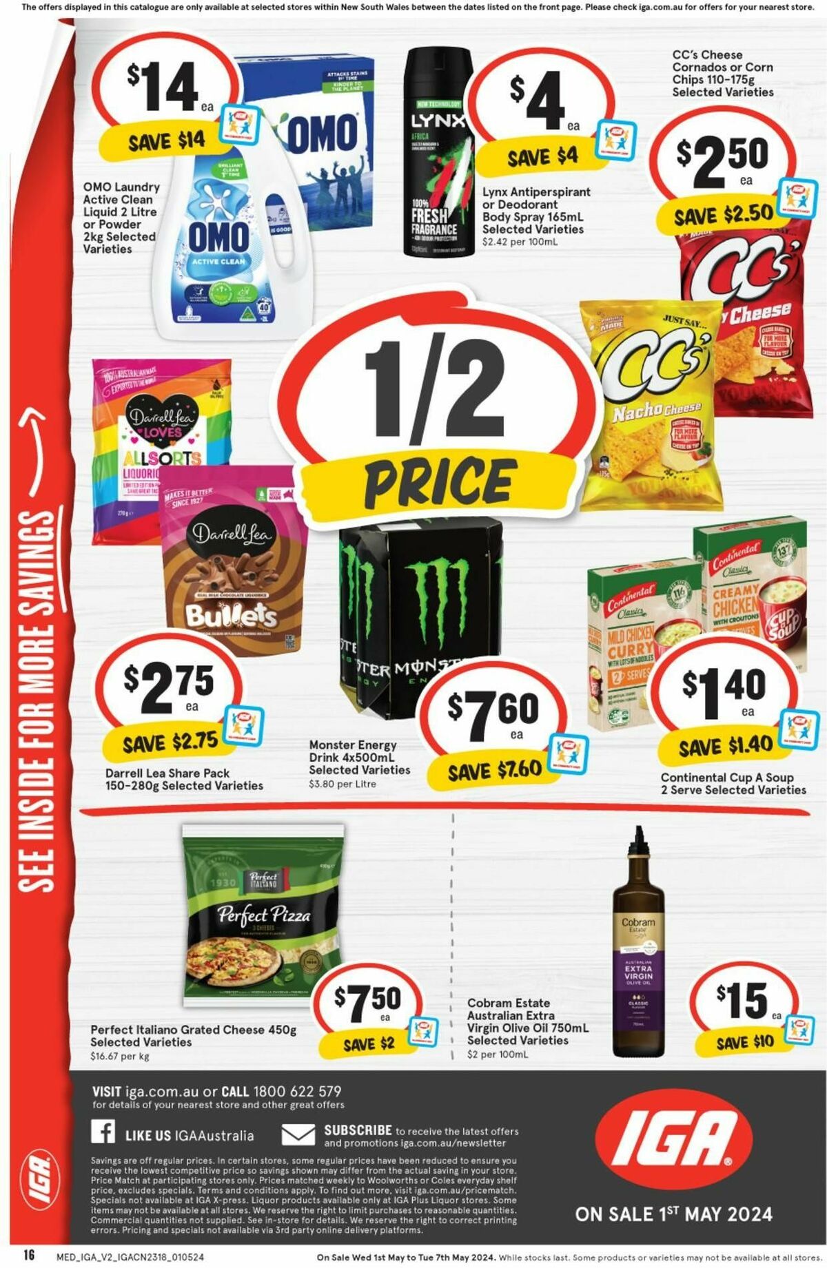 IGA Catalogues from 1 May