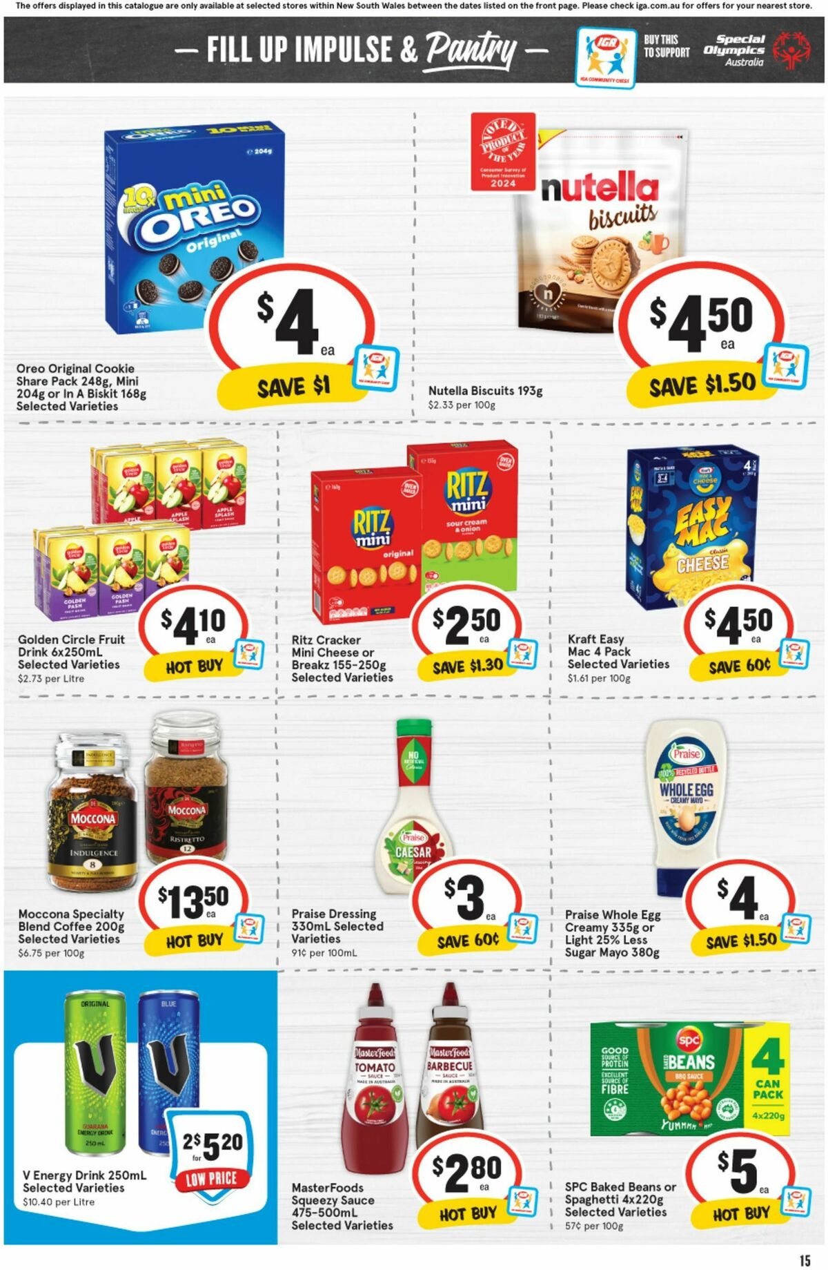 IGA Catalogues from 8 May