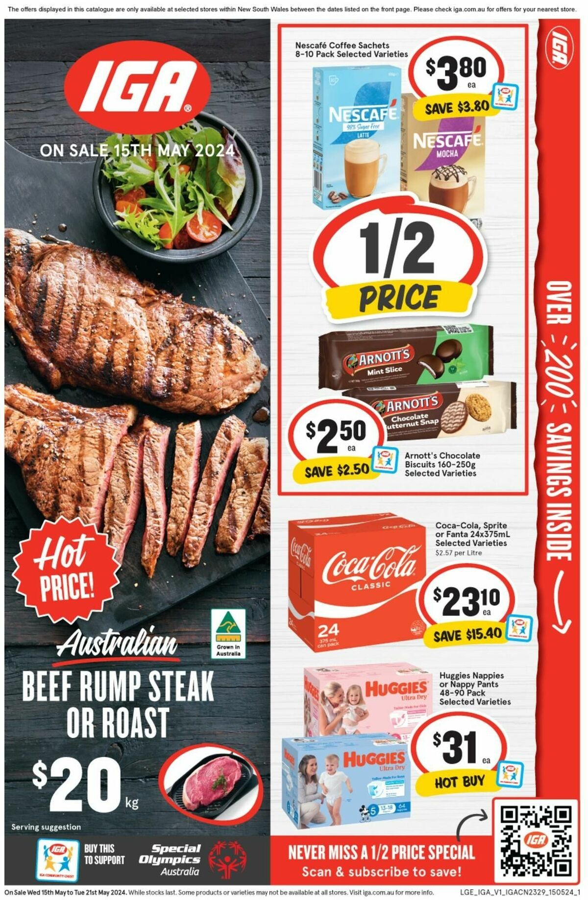 IGA Catalogues from 15 May