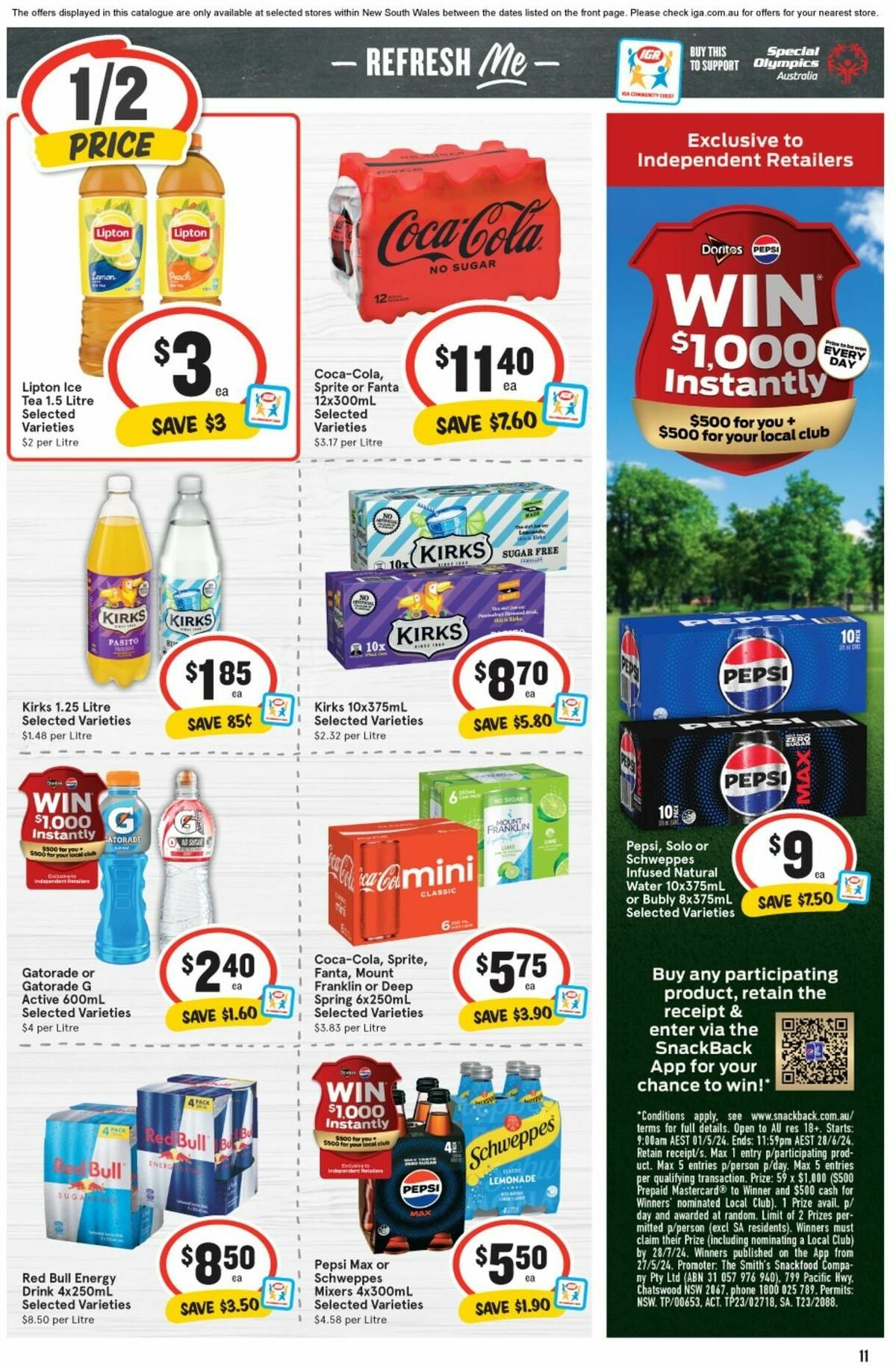 IGA Catalogues from 15 May