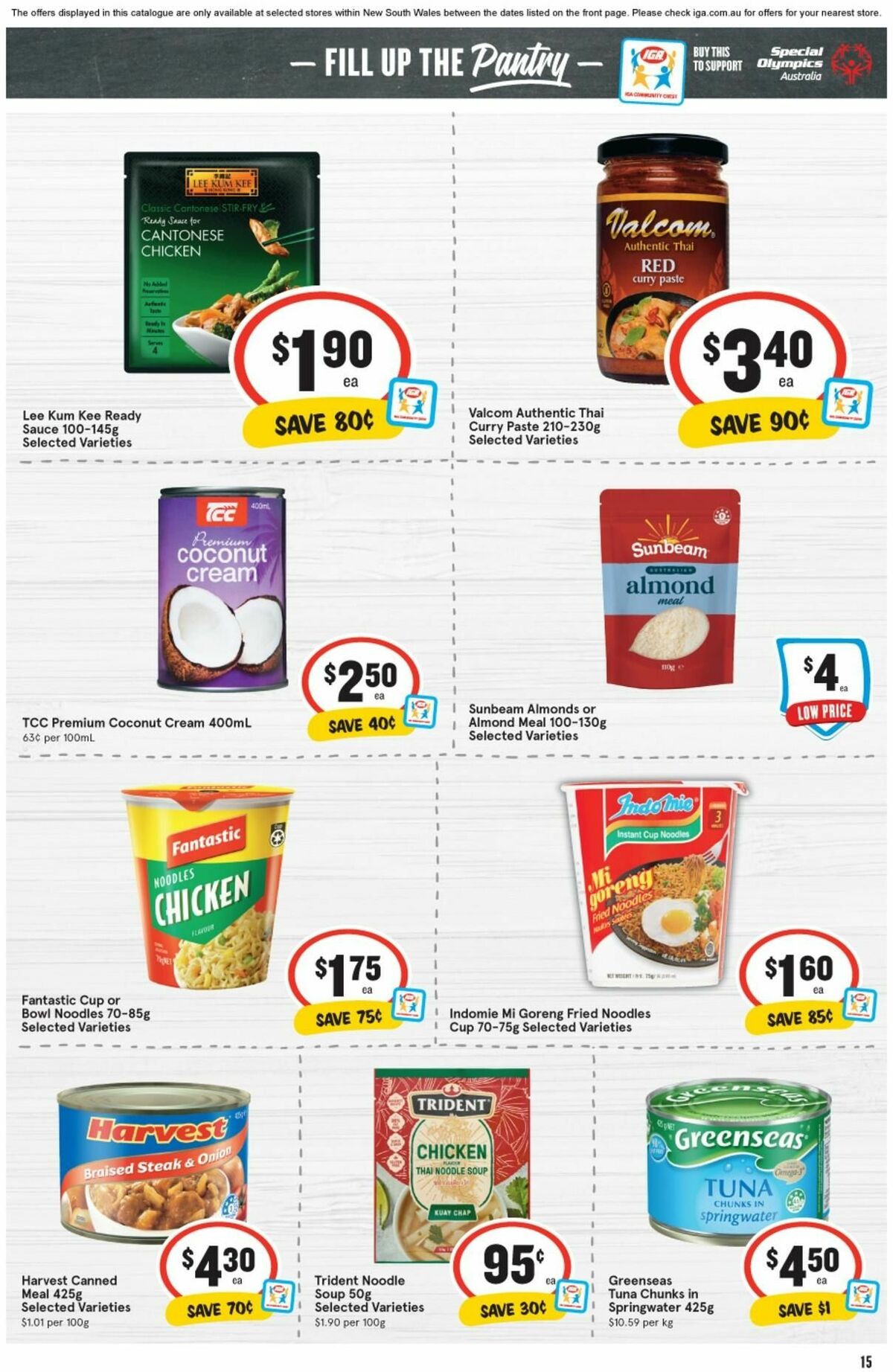 IGA Catalogues from 15 May