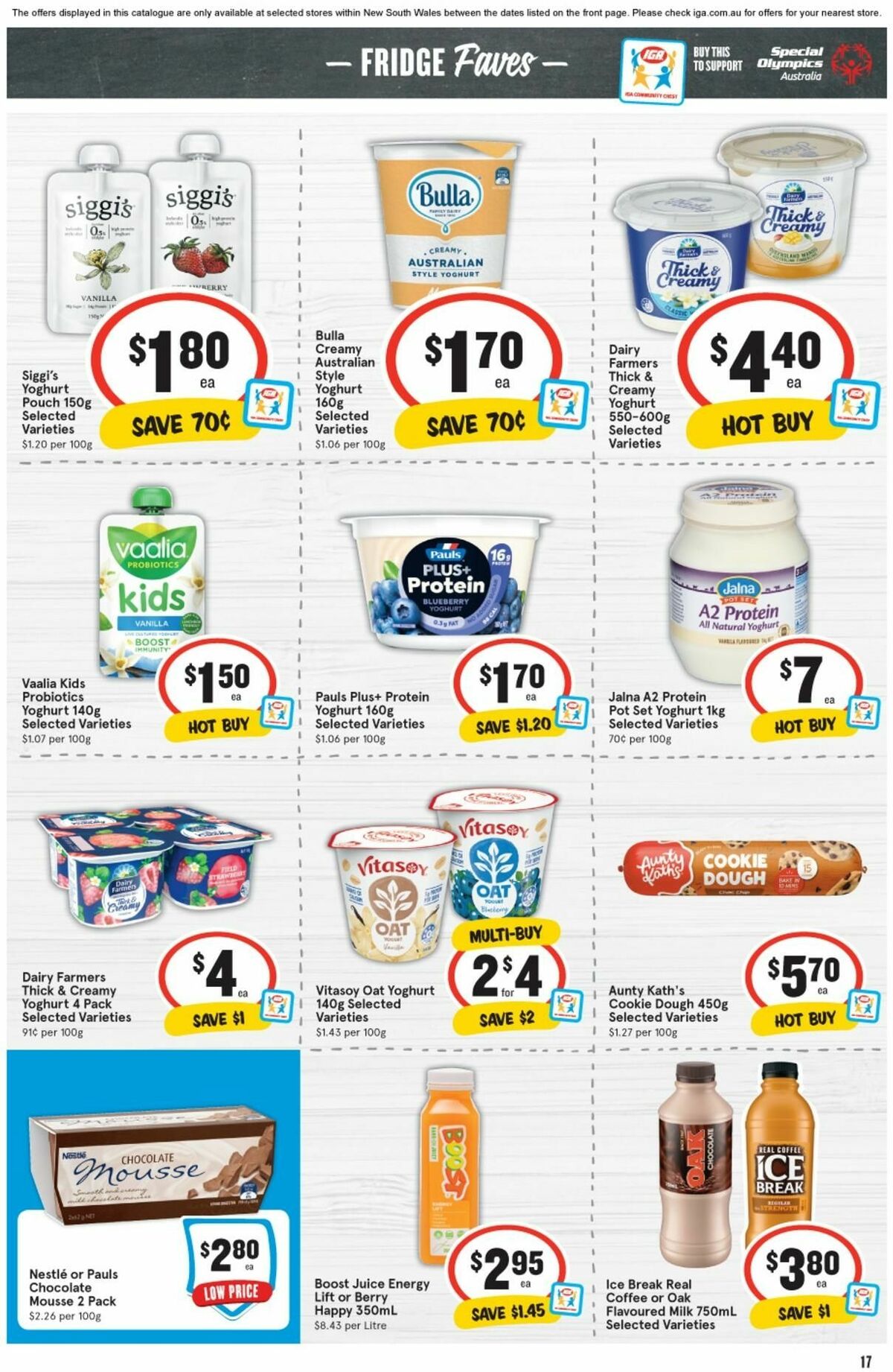 IGA Catalogues from 15 May