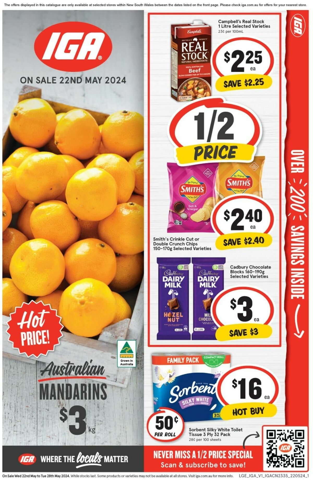 IGA Catalogues from 22 May