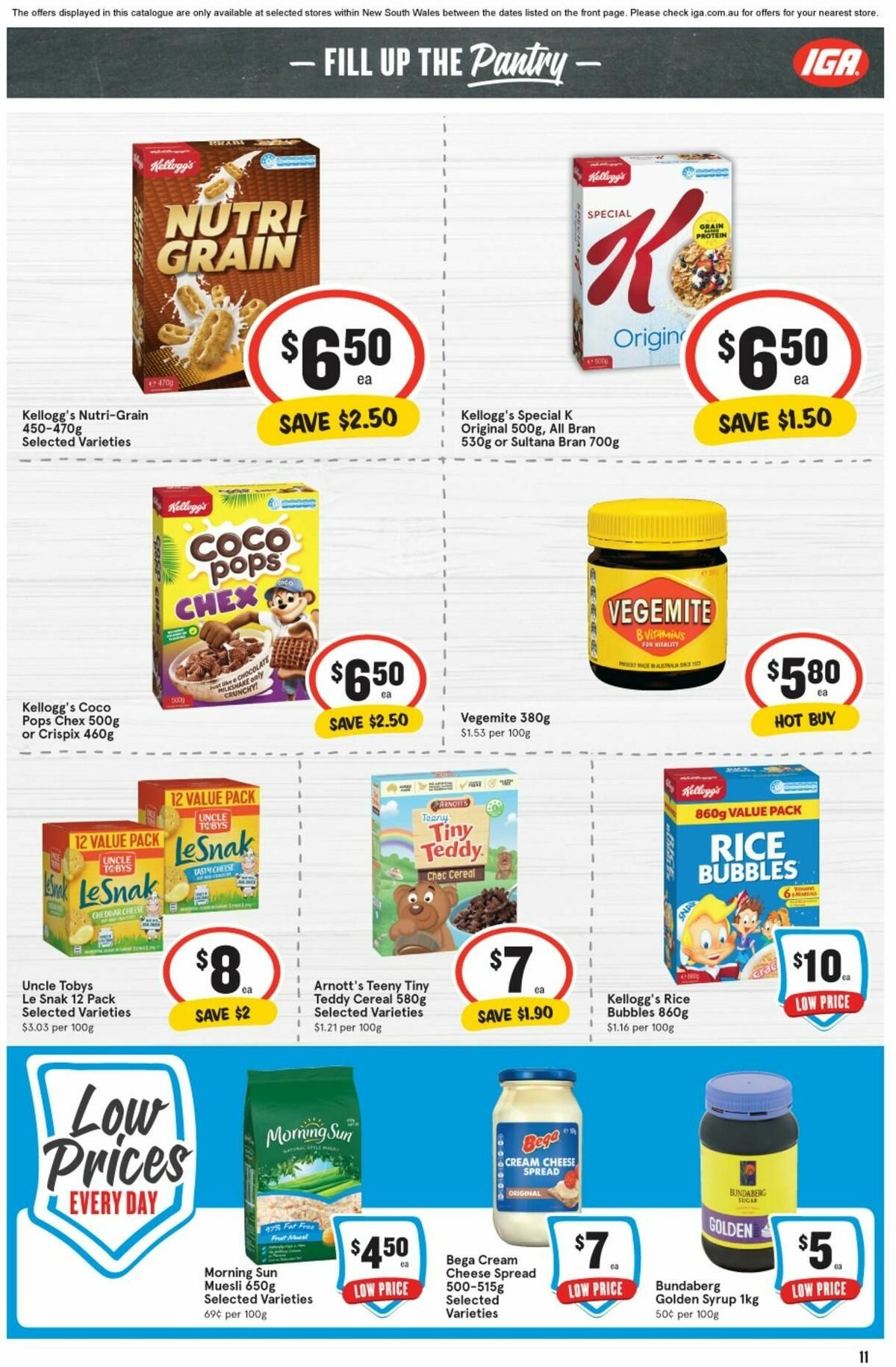 IGA Catalogues from 22 May