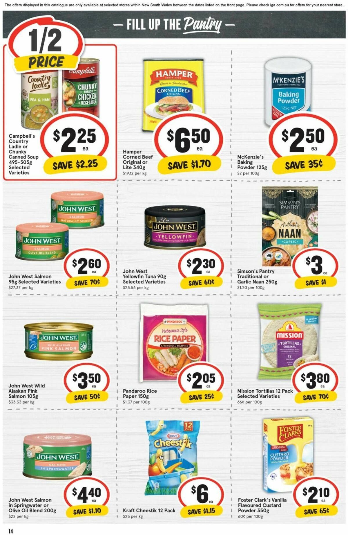 IGA Catalogues from 22 May