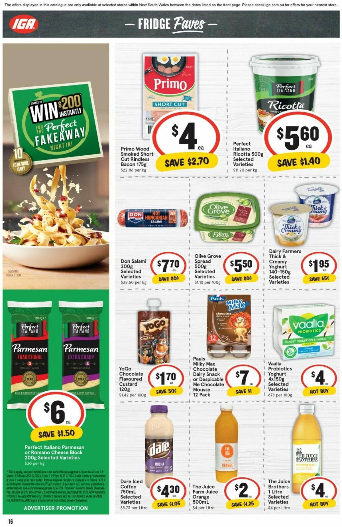 IGA Catalogues from 22 May