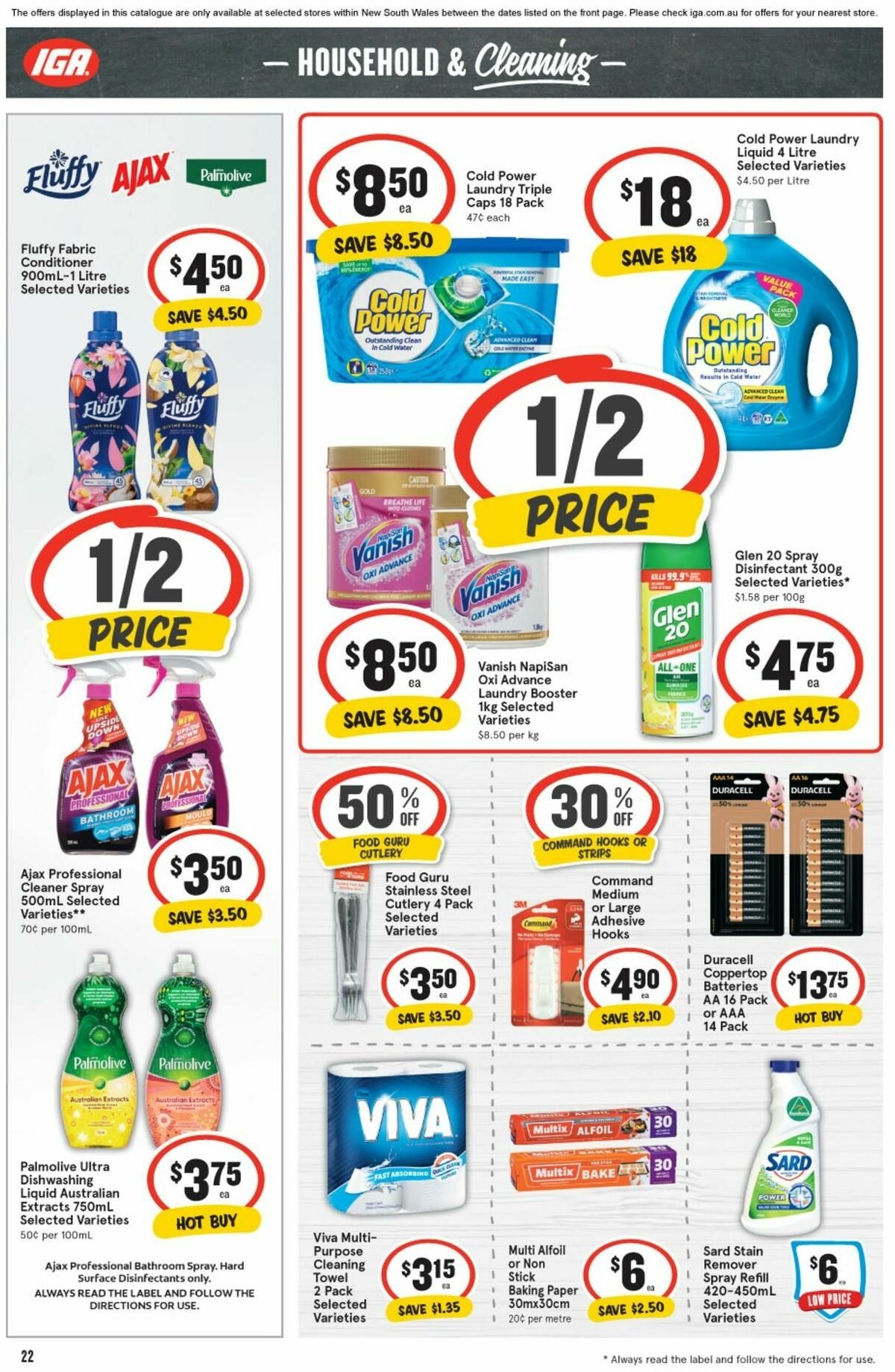 IGA Catalogues from 22 May