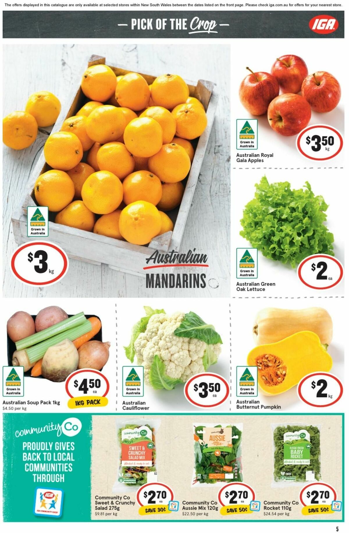 IGA Catalogues from 22 May