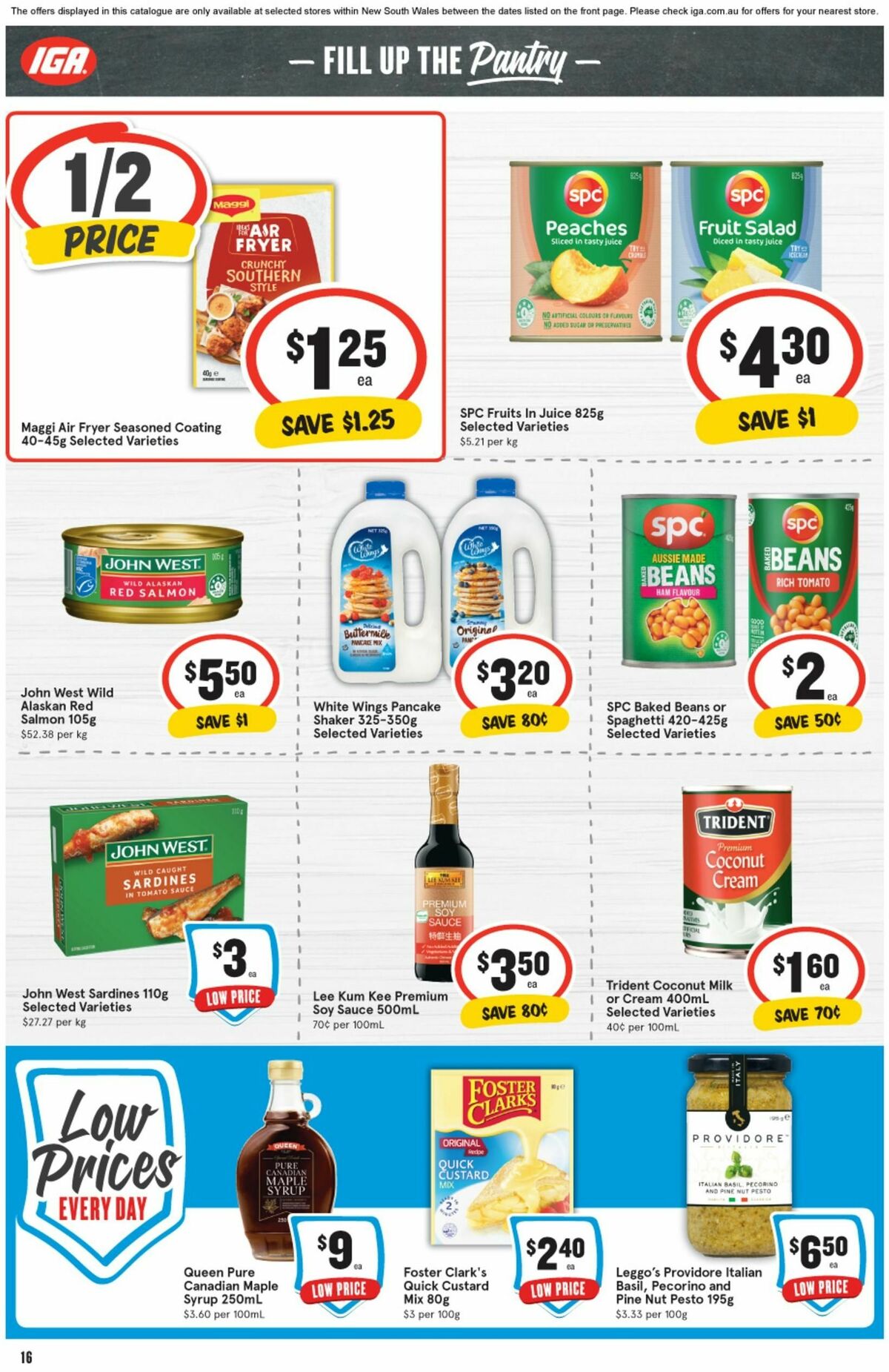 IGA Catalogues from 29 May