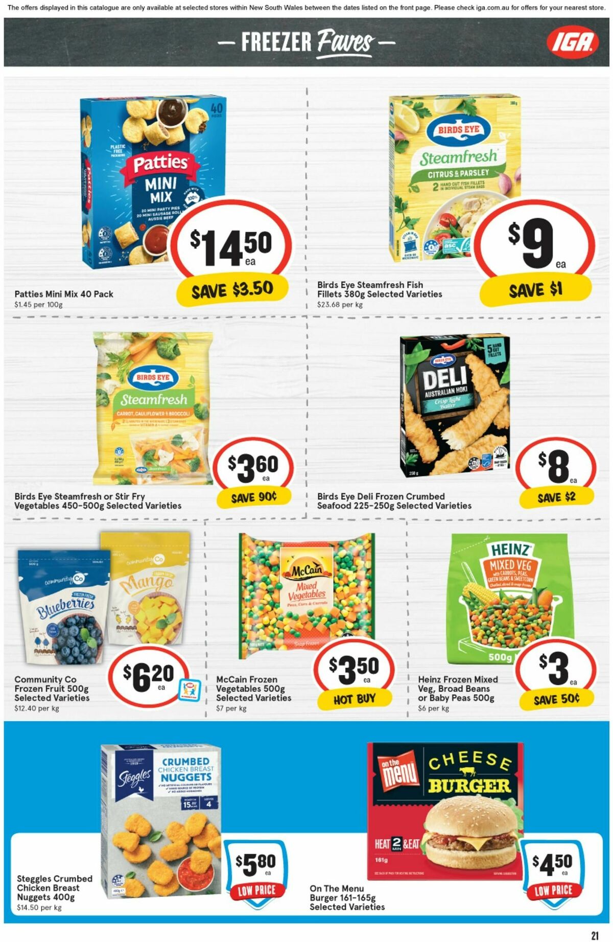 IGA Catalogues from 29 May