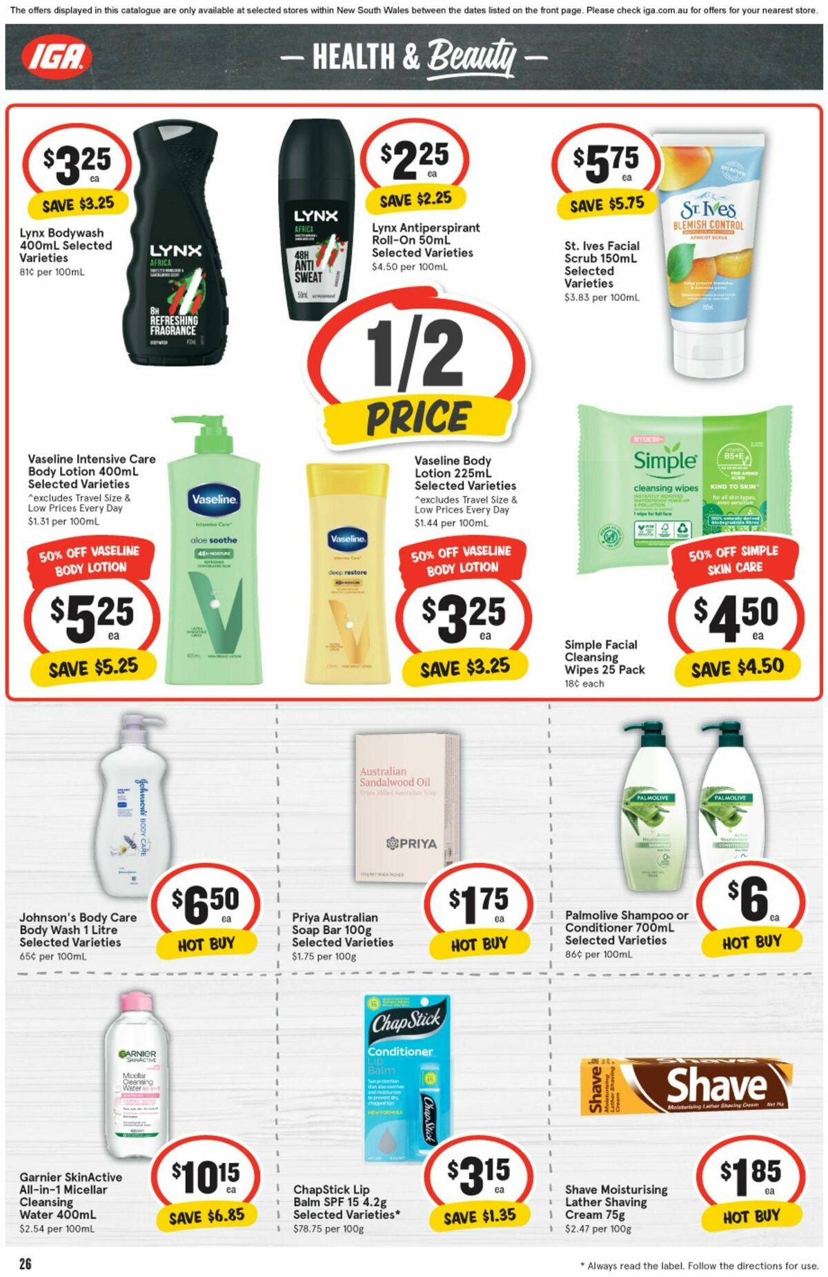 IGA Catalogues from 29 May