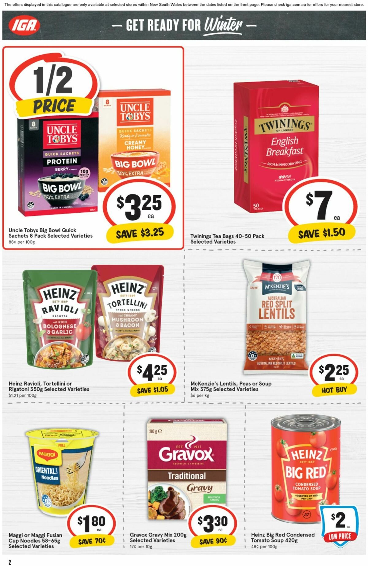 IGA Catalogues from 29 May