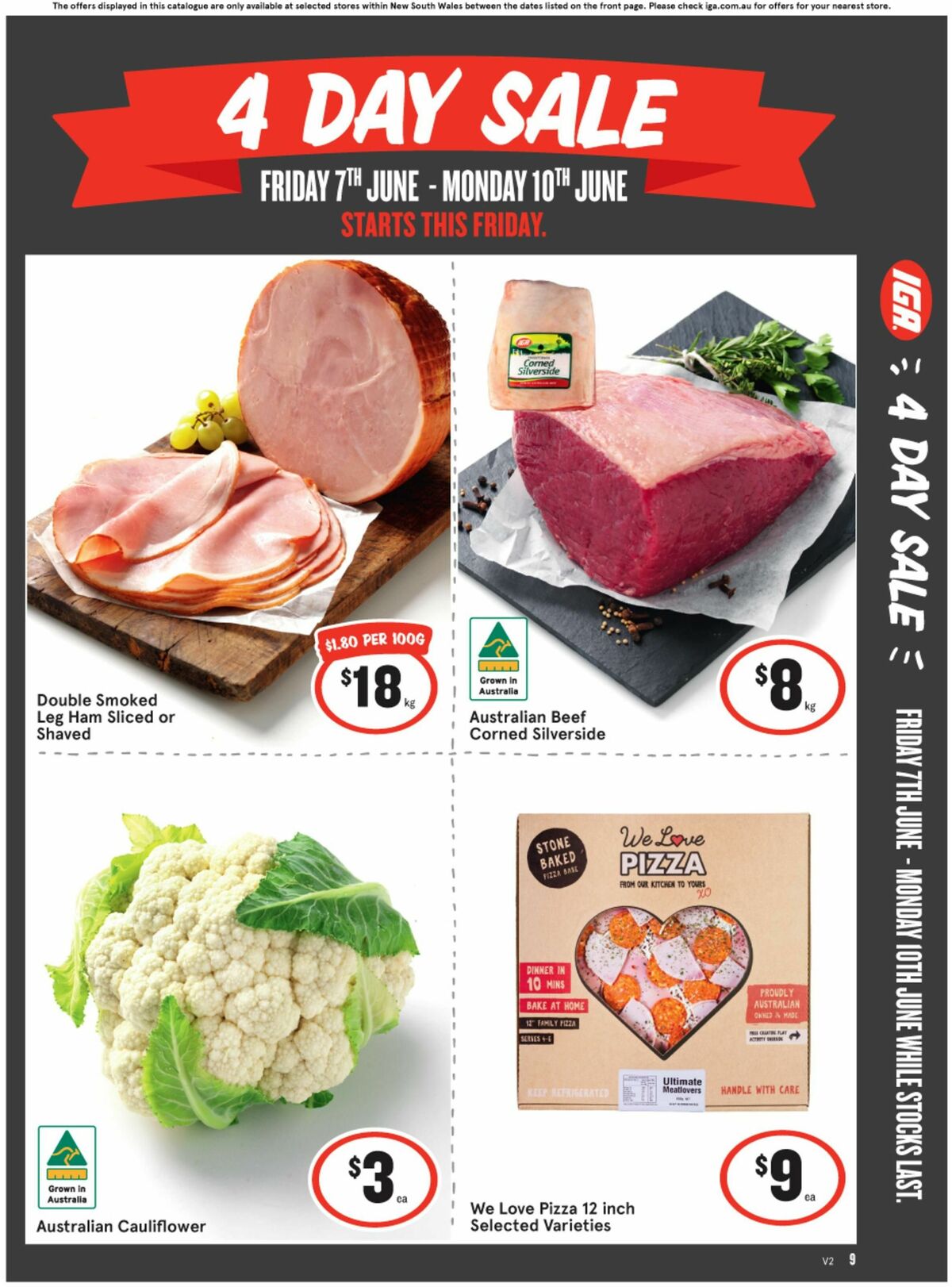 IGA 4 Day Sale Catalogues from 7 June