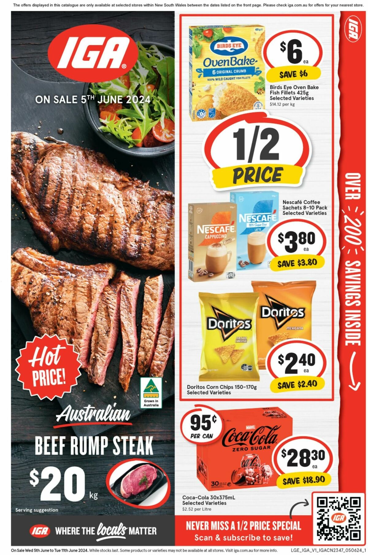 IGA Catalogues from 5 June