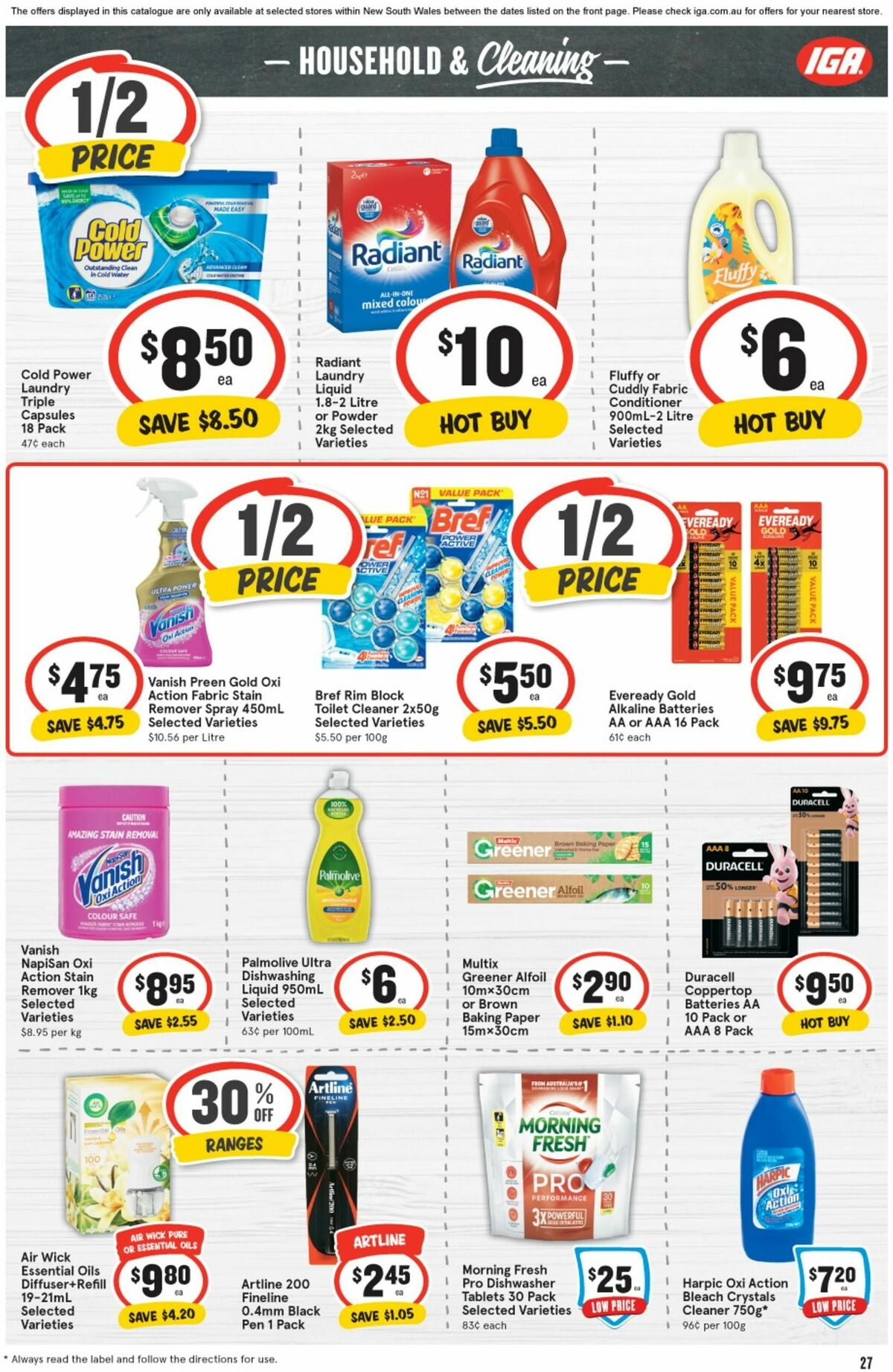 IGA Catalogues from 5 June