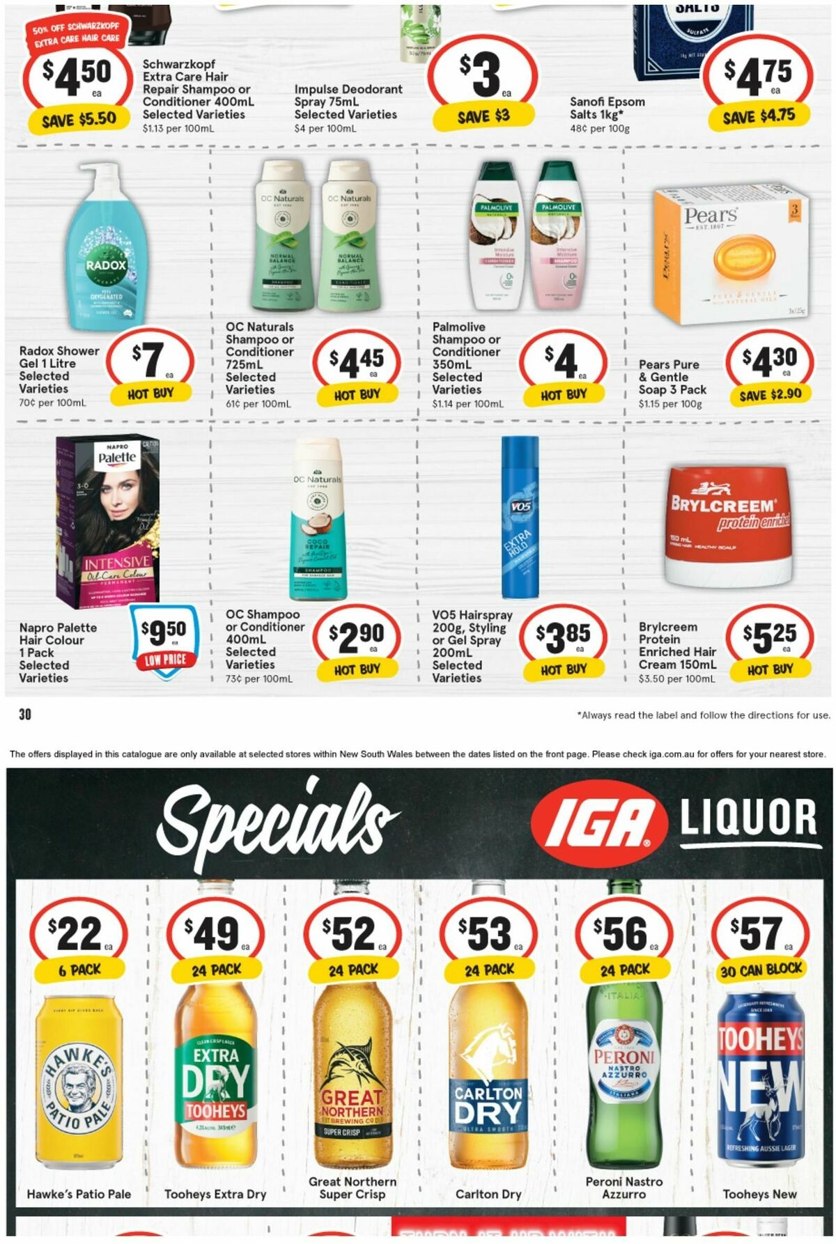 IGA Catalogues from 5 June