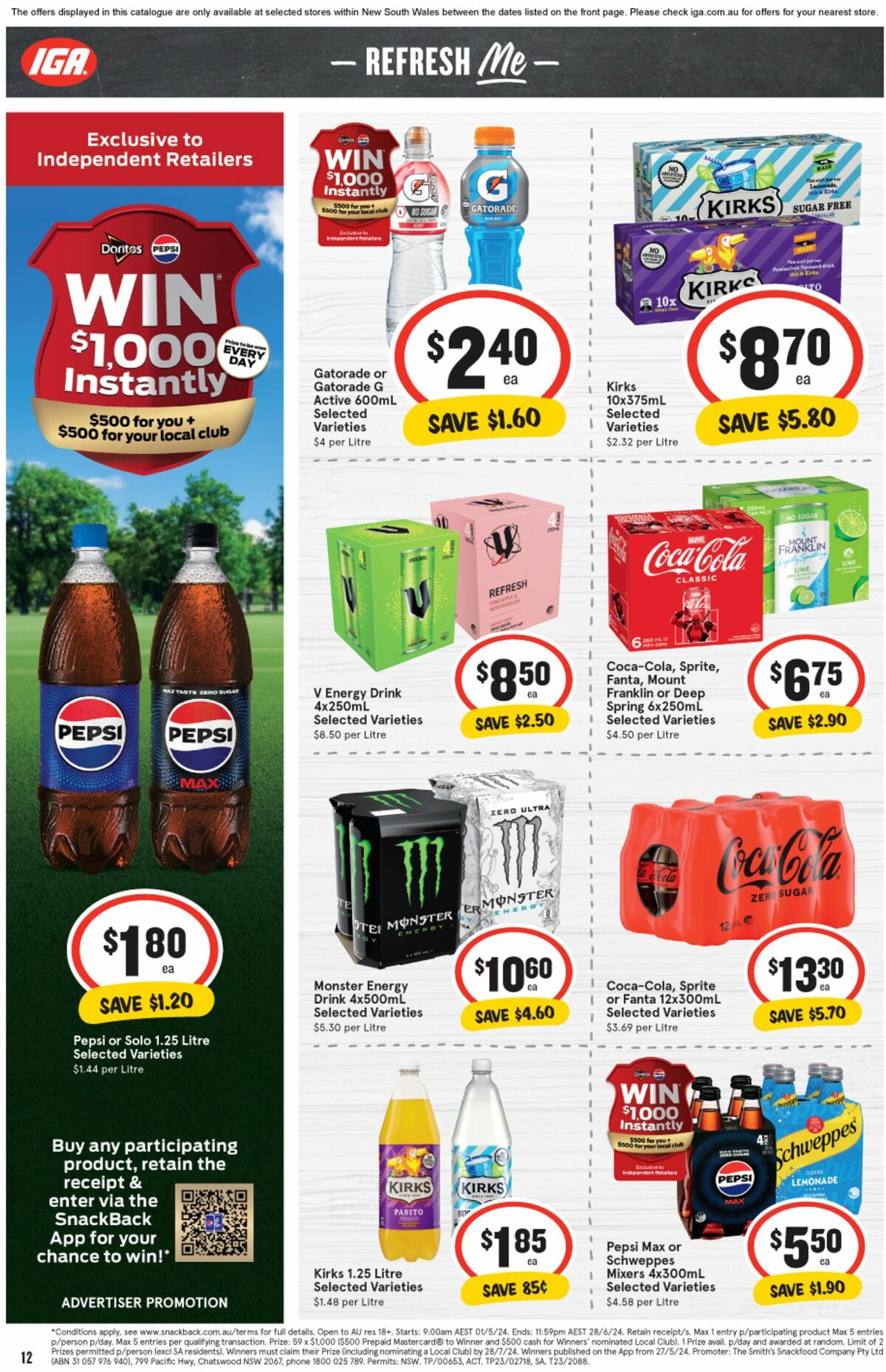 IGA Catalogues from 12 June