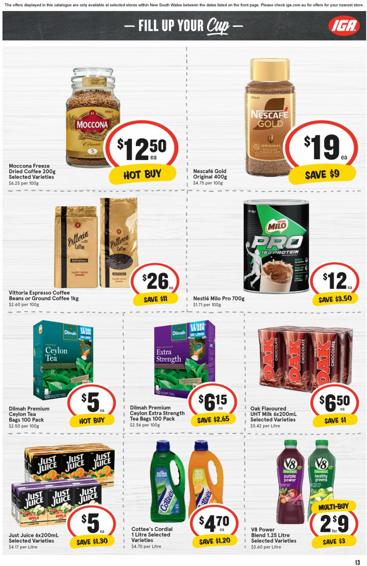 IGA Catalogues from 12 June