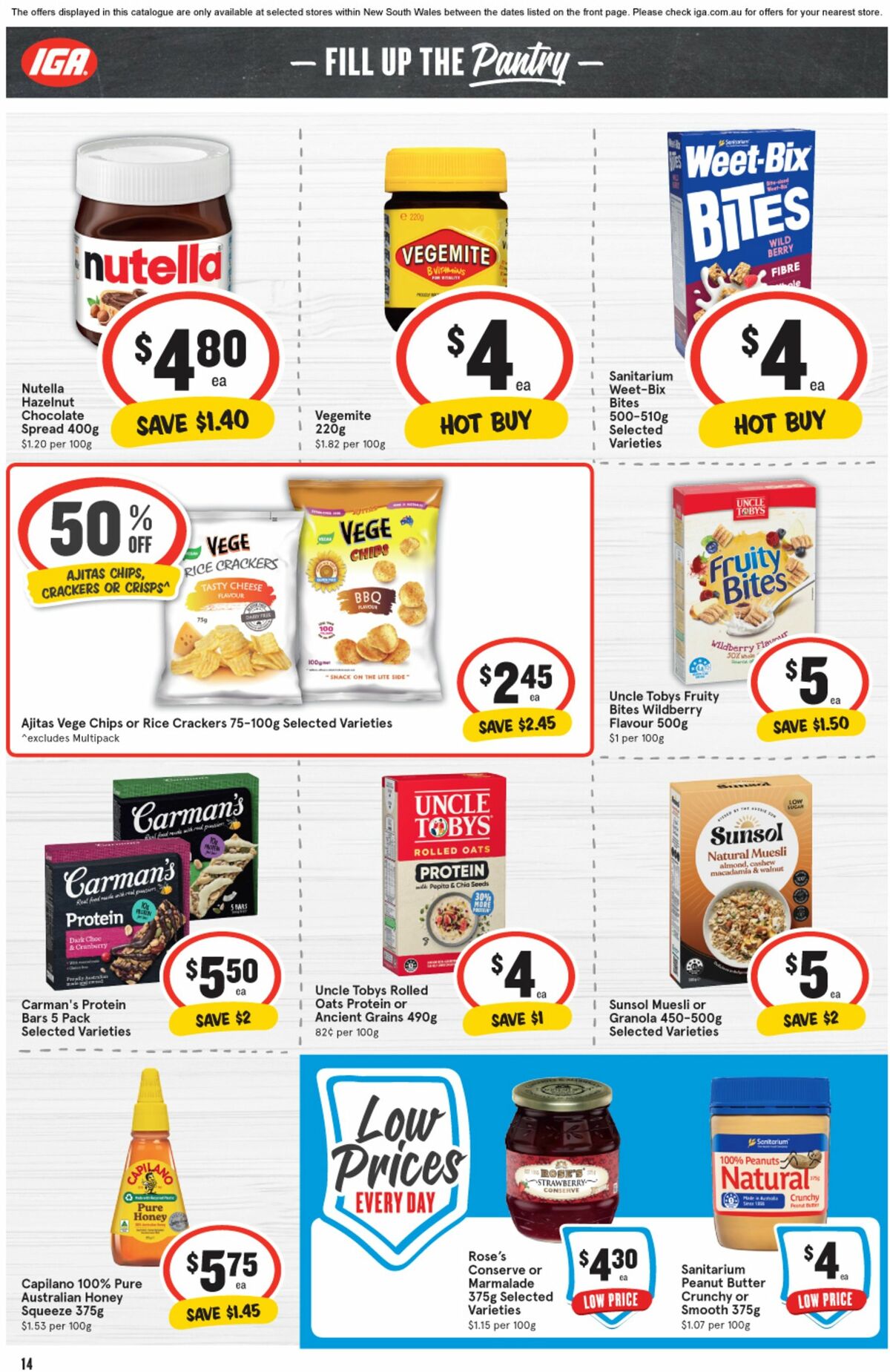 IGA Catalogues from 12 June