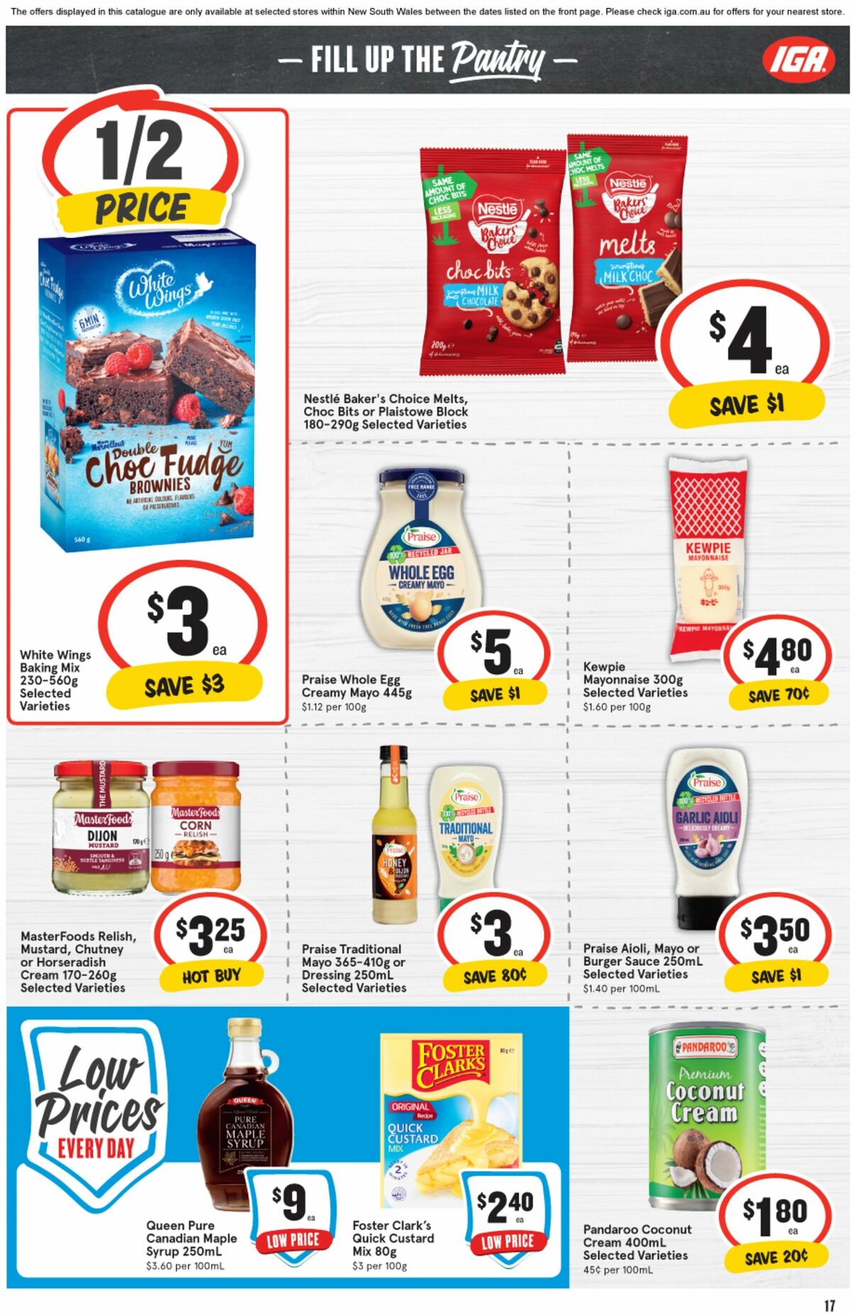 IGA Catalogues from 12 June