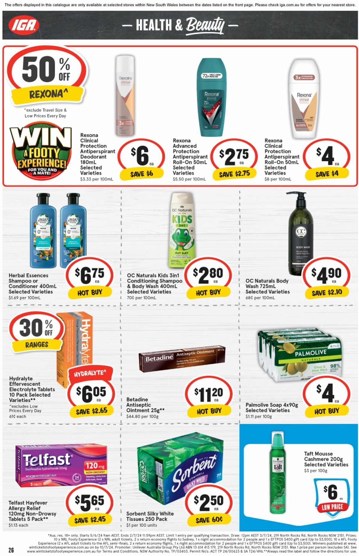 IGA Catalogues from 12 June