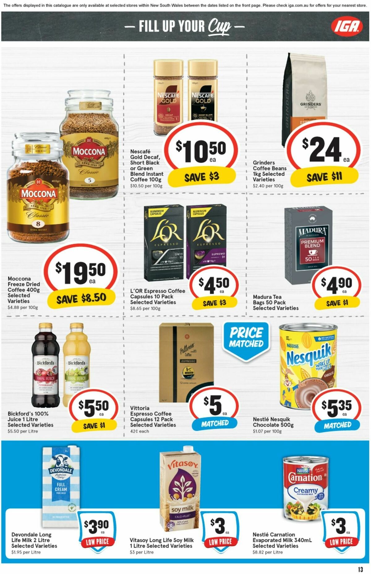 IGA Catalogues from 19 June