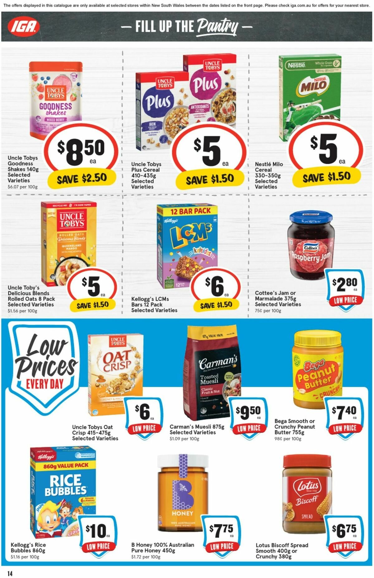 IGA Catalogues from 19 June