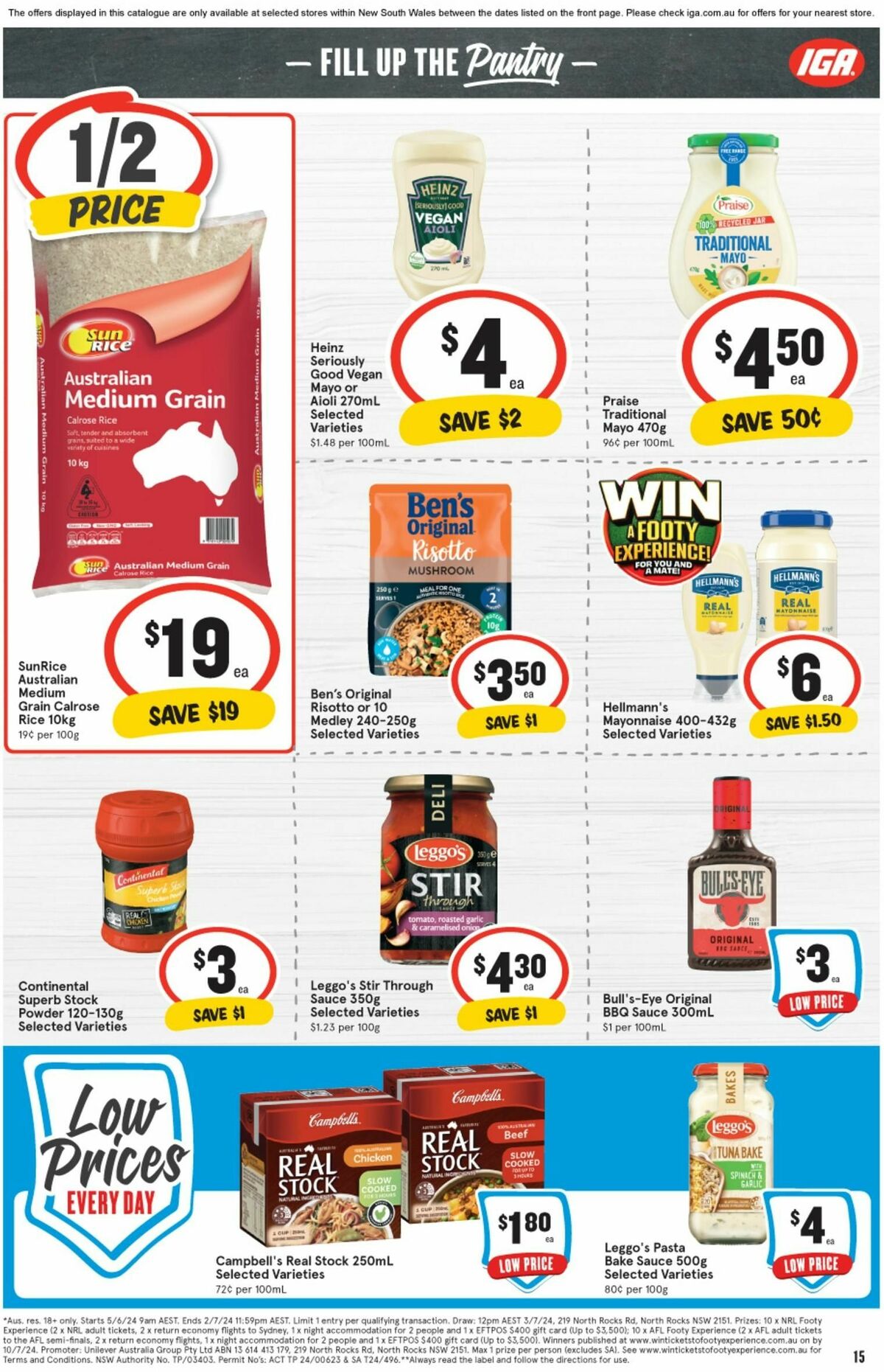 IGA Catalogues from 19 June