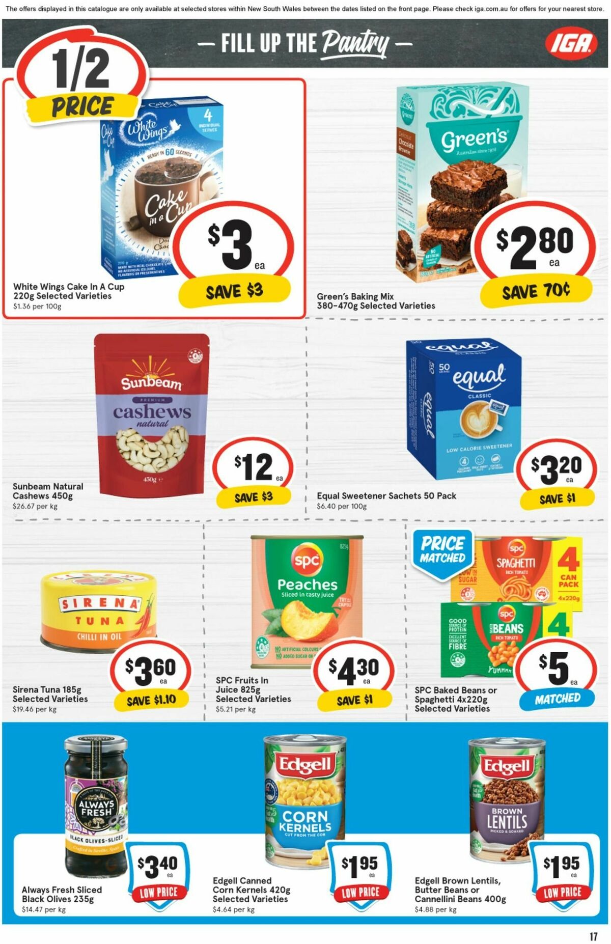 IGA Catalogues from 19 June