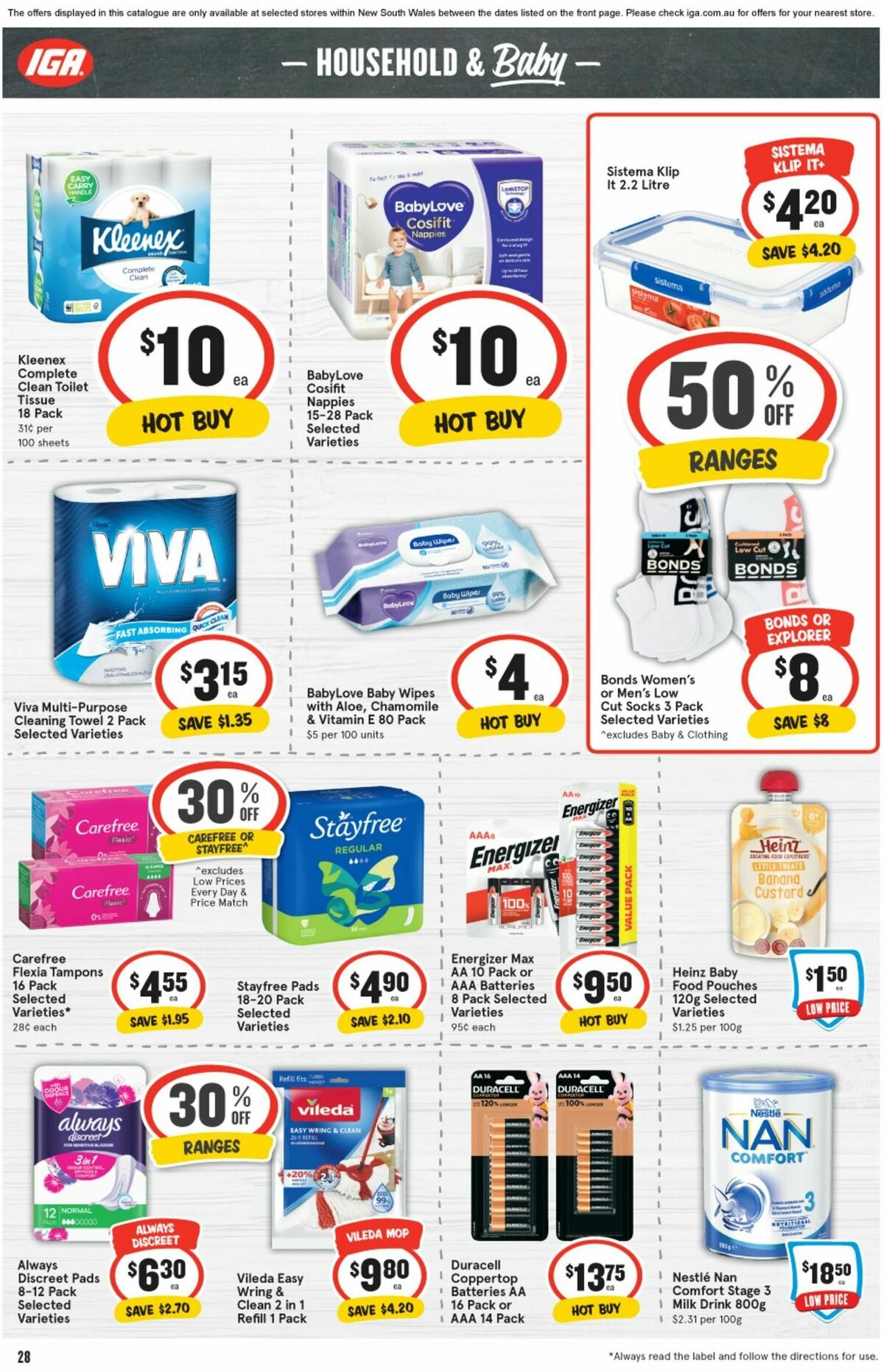 IGA Catalogues from 19 June